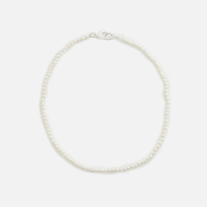 Hatton Labs Mini Pearl Chain Sterling Sliver - White