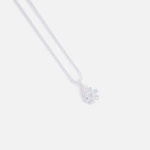 Hatton Labs Daisy Pendant - Silver / White