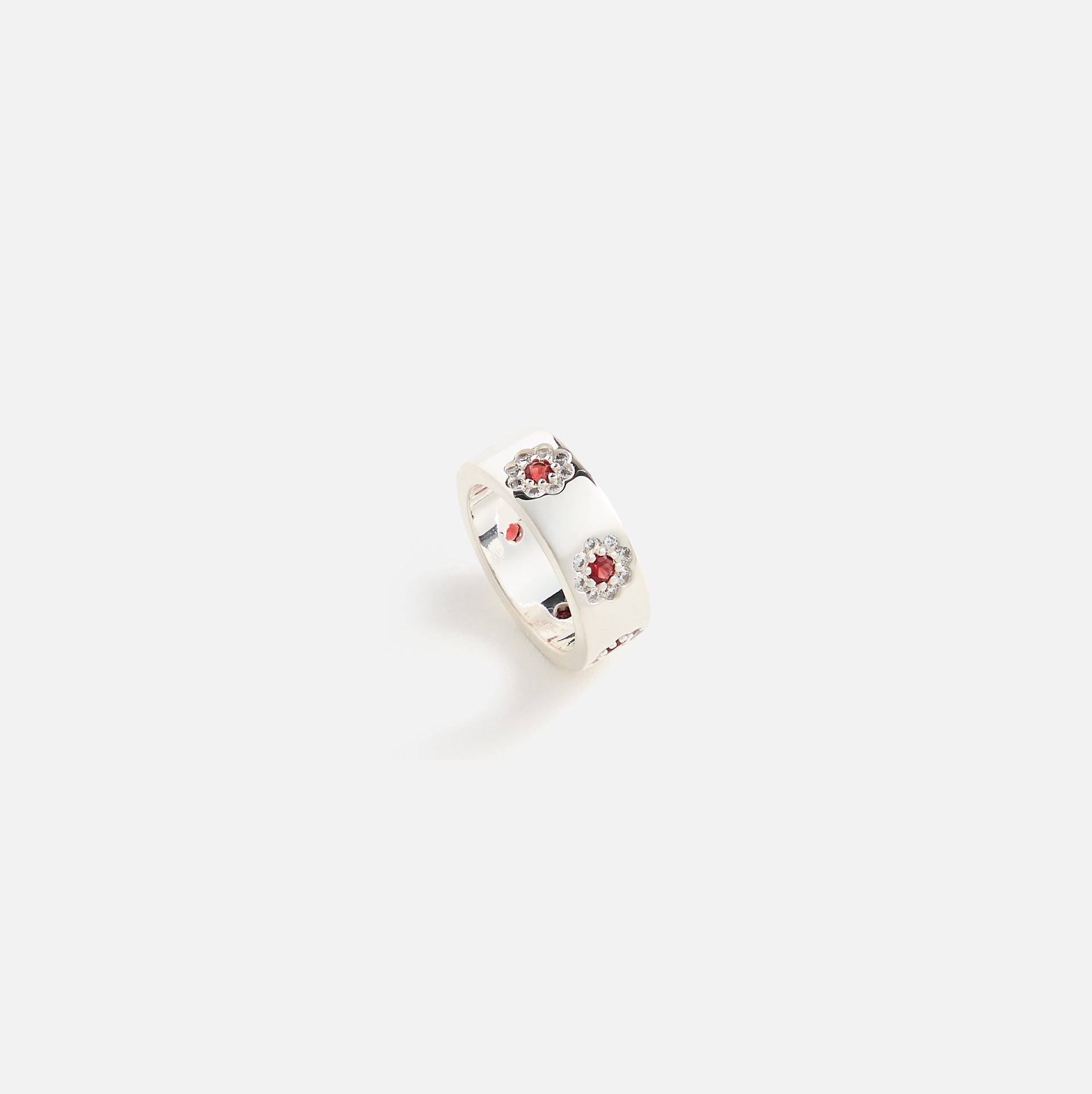 Hatton Labs Daisy Ring - White / Red