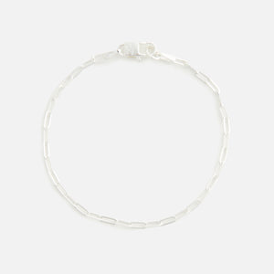 Hatton Labs Paper Clip Bracelet S - Silver