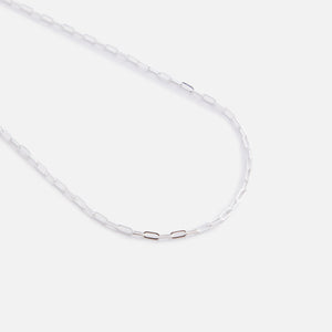 Hatton Labs Paper Clip Chain Necklace S - Silver