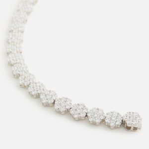 Hatton Labs Daisy Tennis Bracelet S - Silver