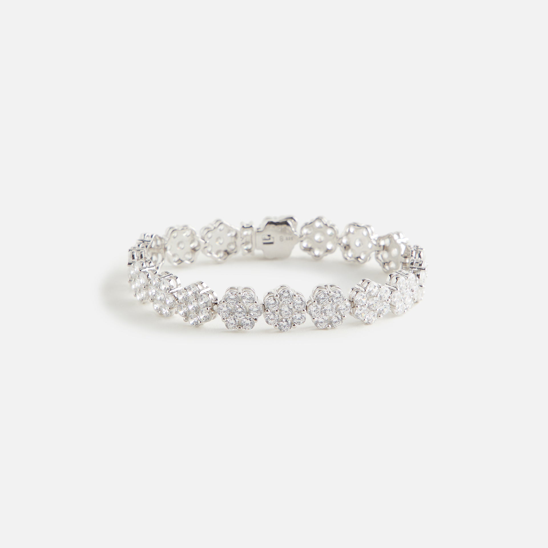 Hatton Labs Daisy Tennis Bracelet S - Silver