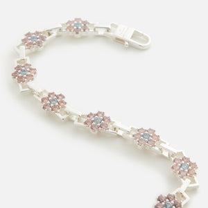 Hatton Labs Daisy Bracelet - Silver / Morganite