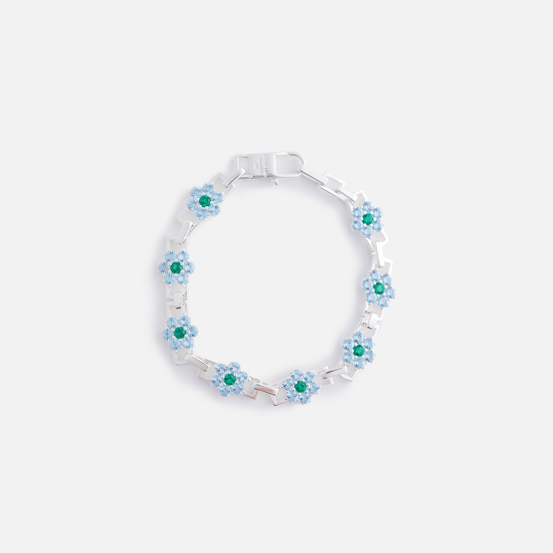 Hatton Labs Daisy Bracelet - Silver / Topaz