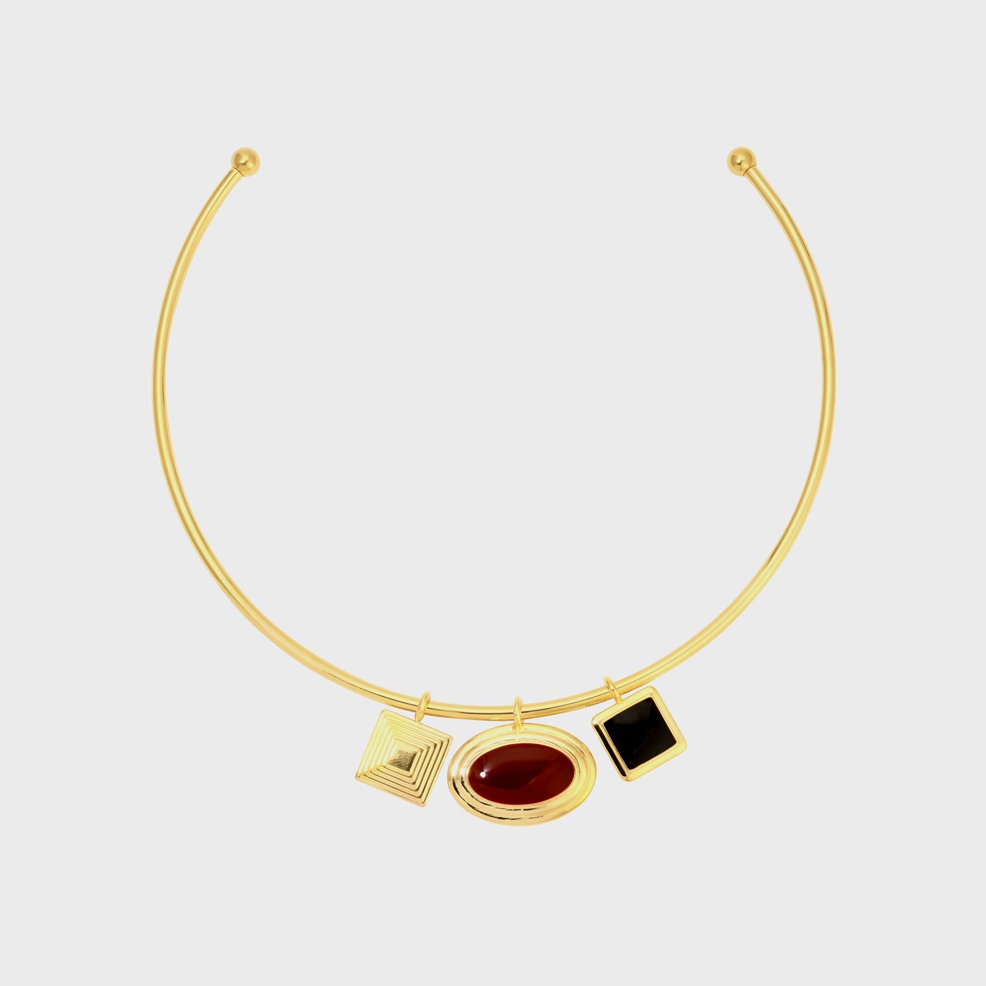 Hevaen Mayhem Solene Chocker Bundle - Gold