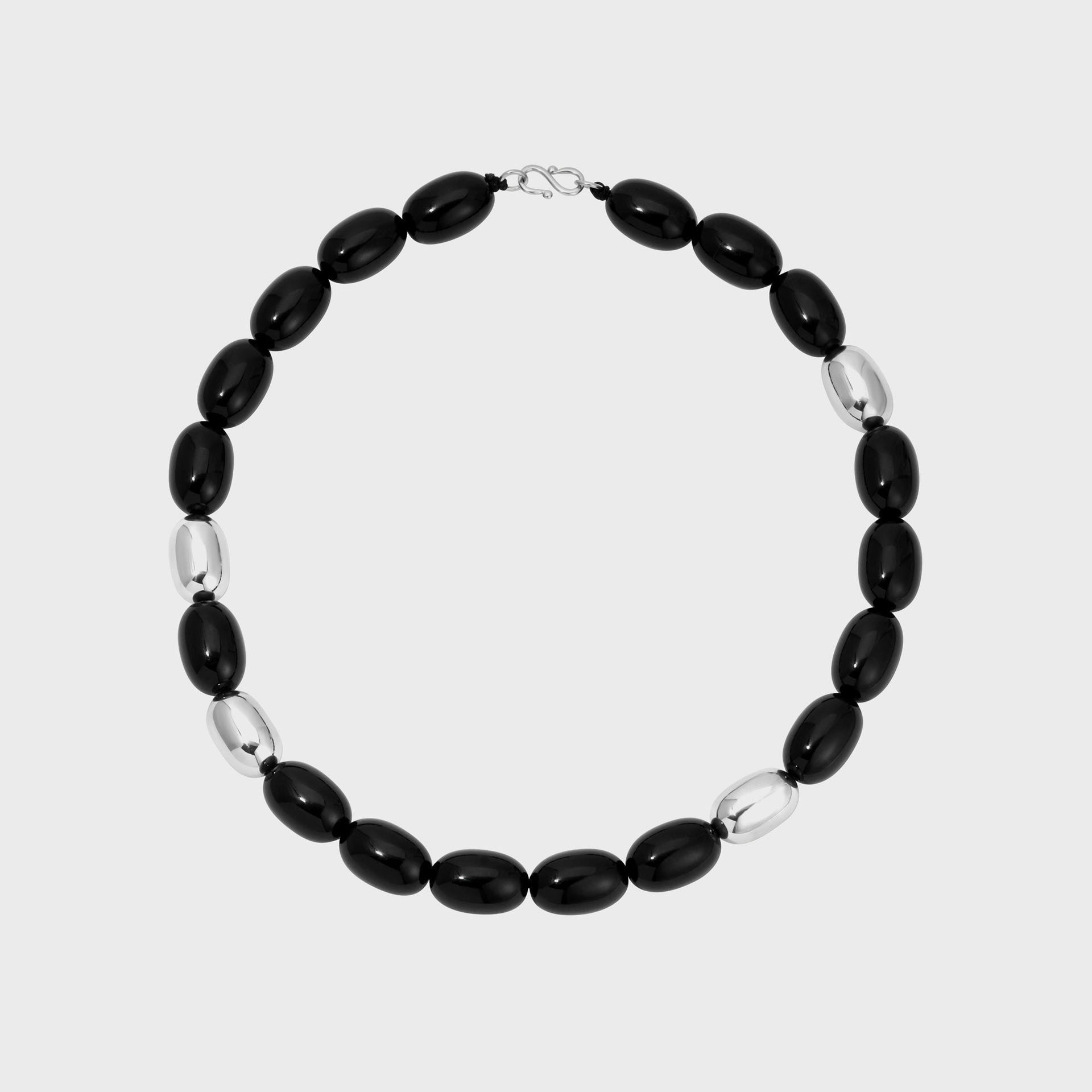 Hevaen Mayhem Clementine Necklace - Black / Silver