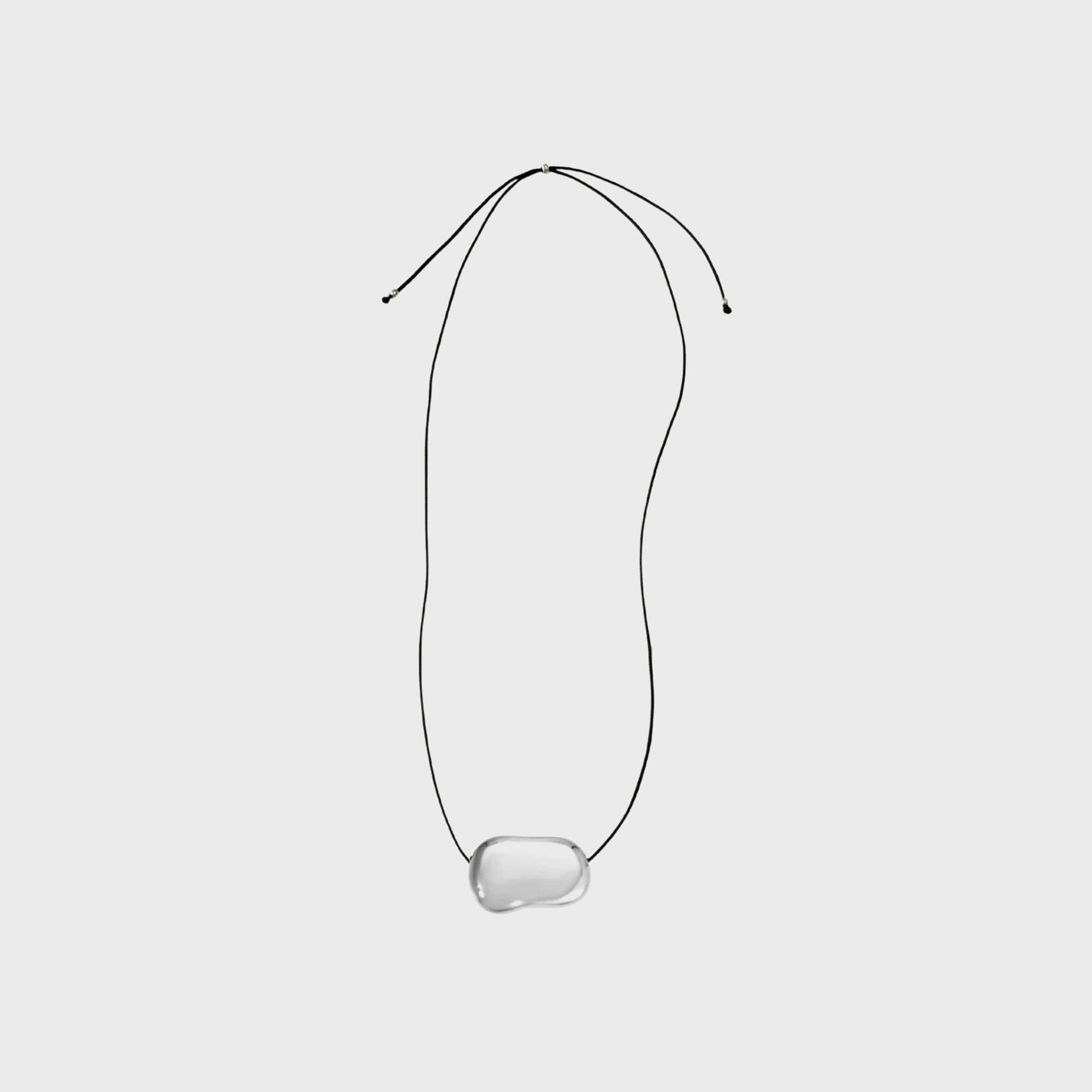 Heaven Mayhem Julia Necklace - Silver / Black