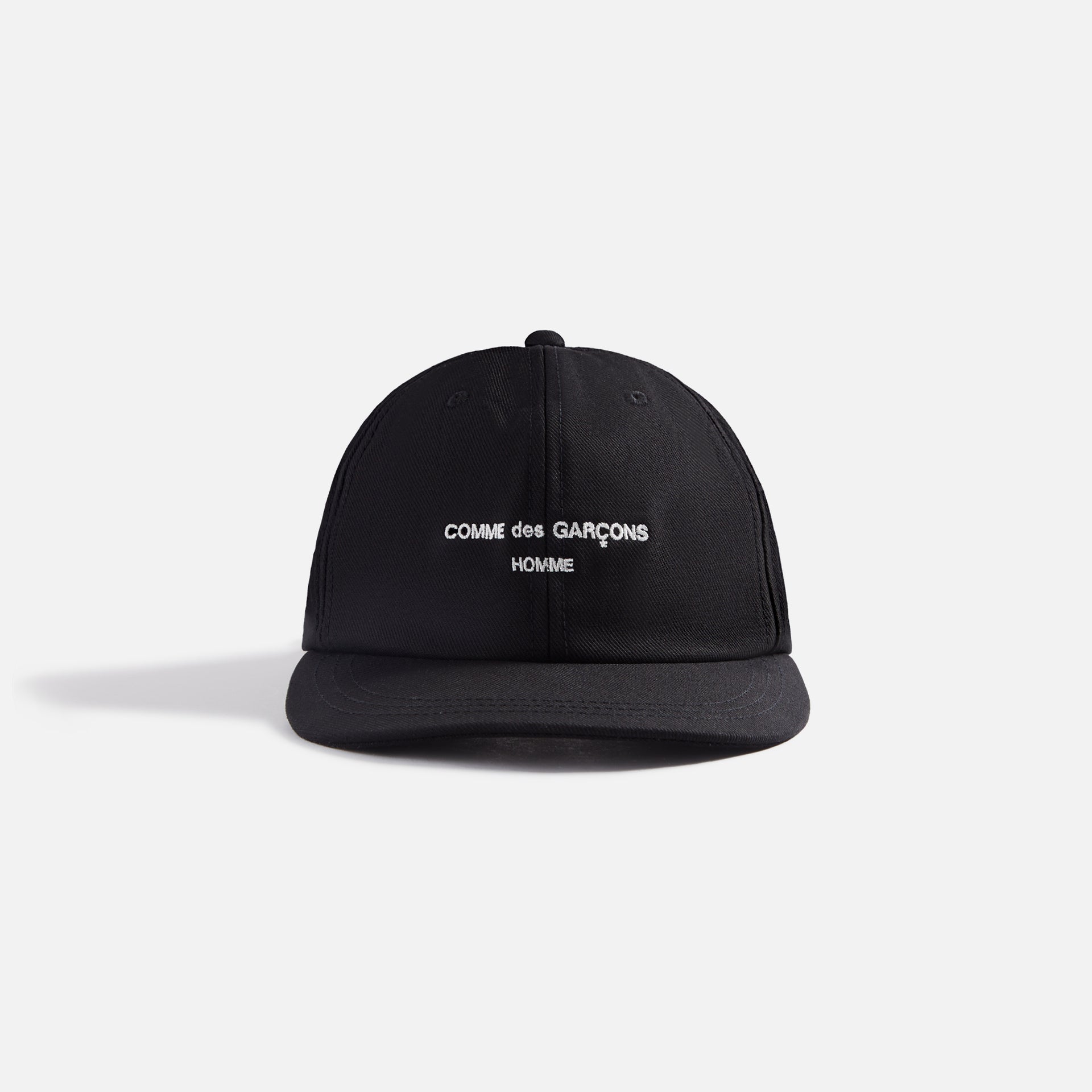 CDG Homme Cotton Serge Cap - Black