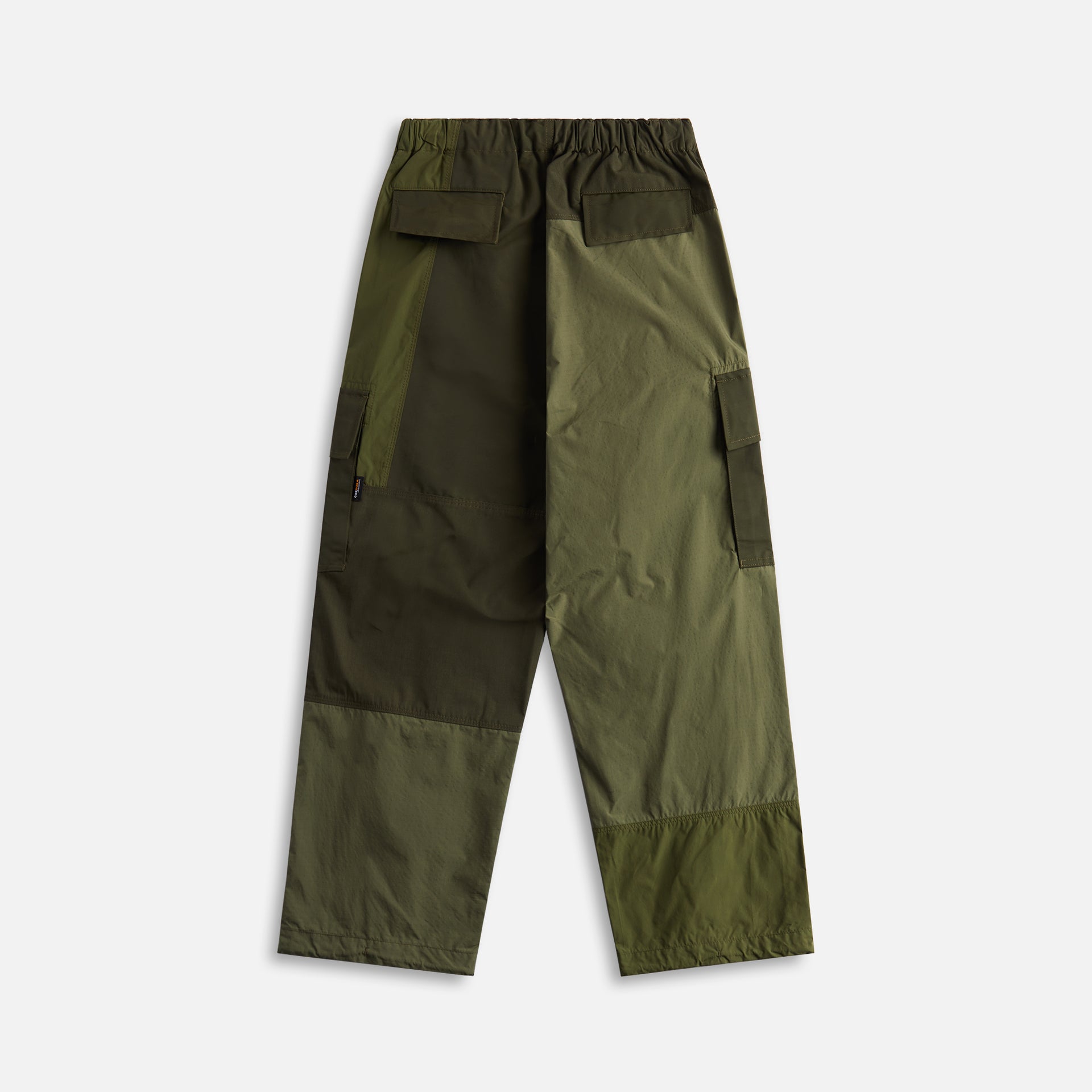 Comme Des Garçons Homme Mix Cloth Cargo Pant - Khaki