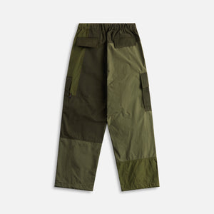 Comme Des Garçons Homme Mix Cloth Cargo Pant - Khaki