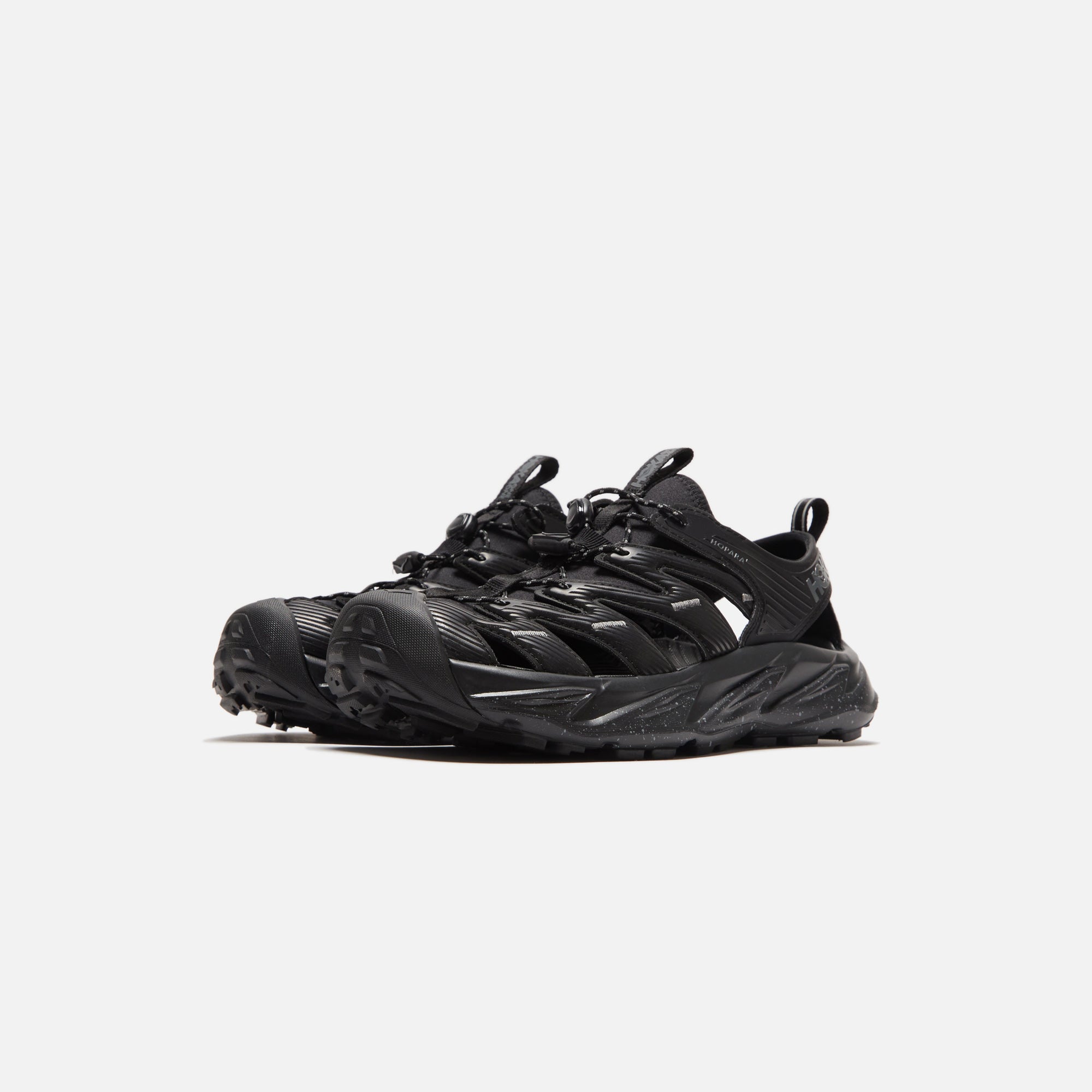 HOKA Hopara - Black / Castlerock – Kith