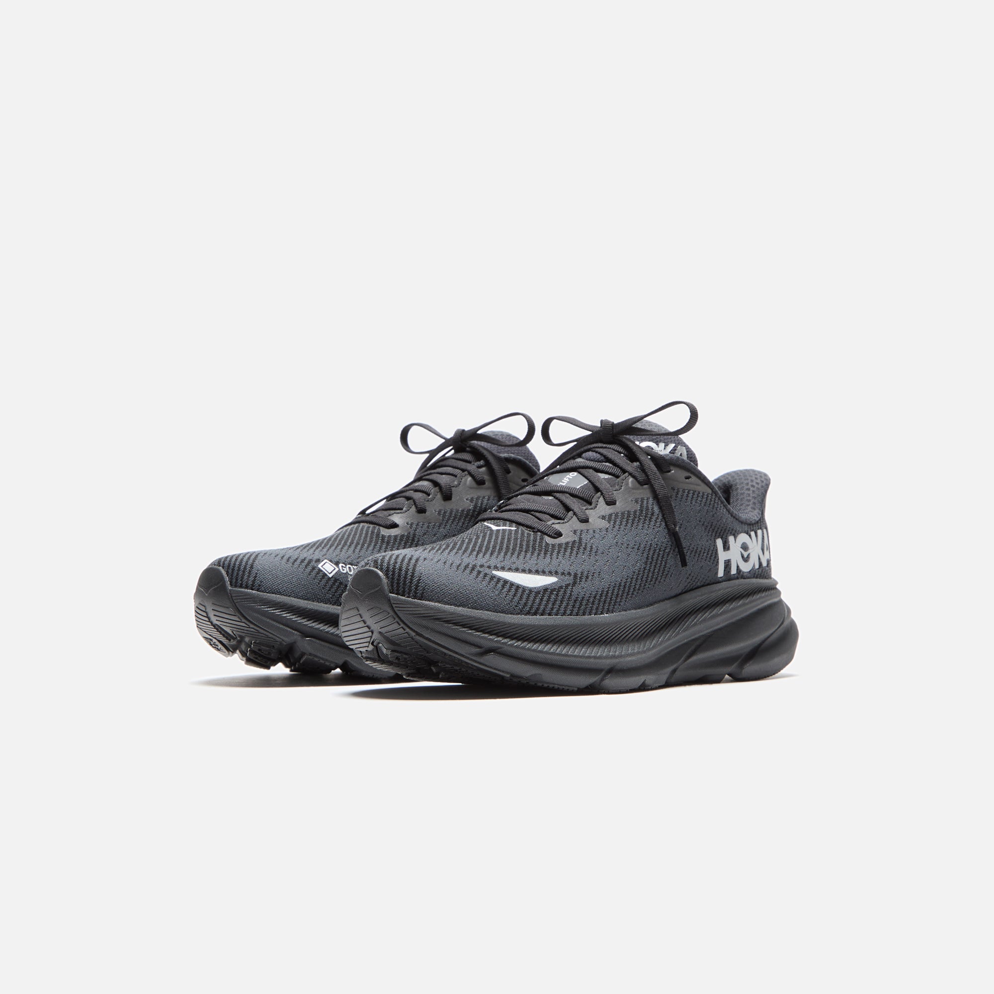 HOKA Clifton 9 GTX - Black – Kith