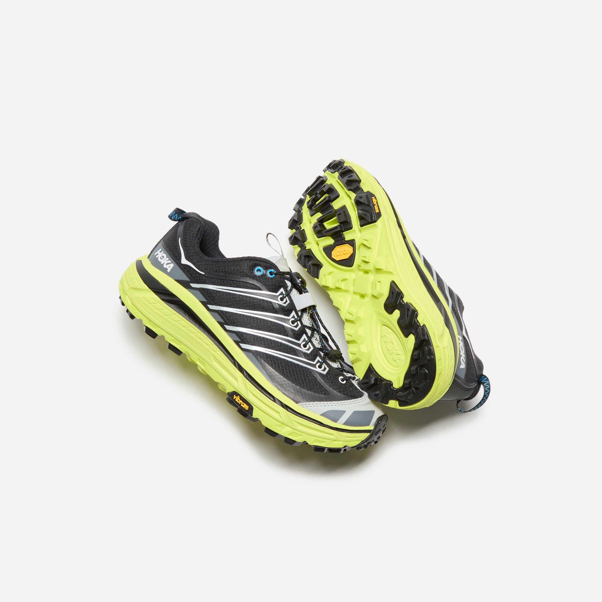 HOKA Mafate THREE2 - Black / Citrus – Kith