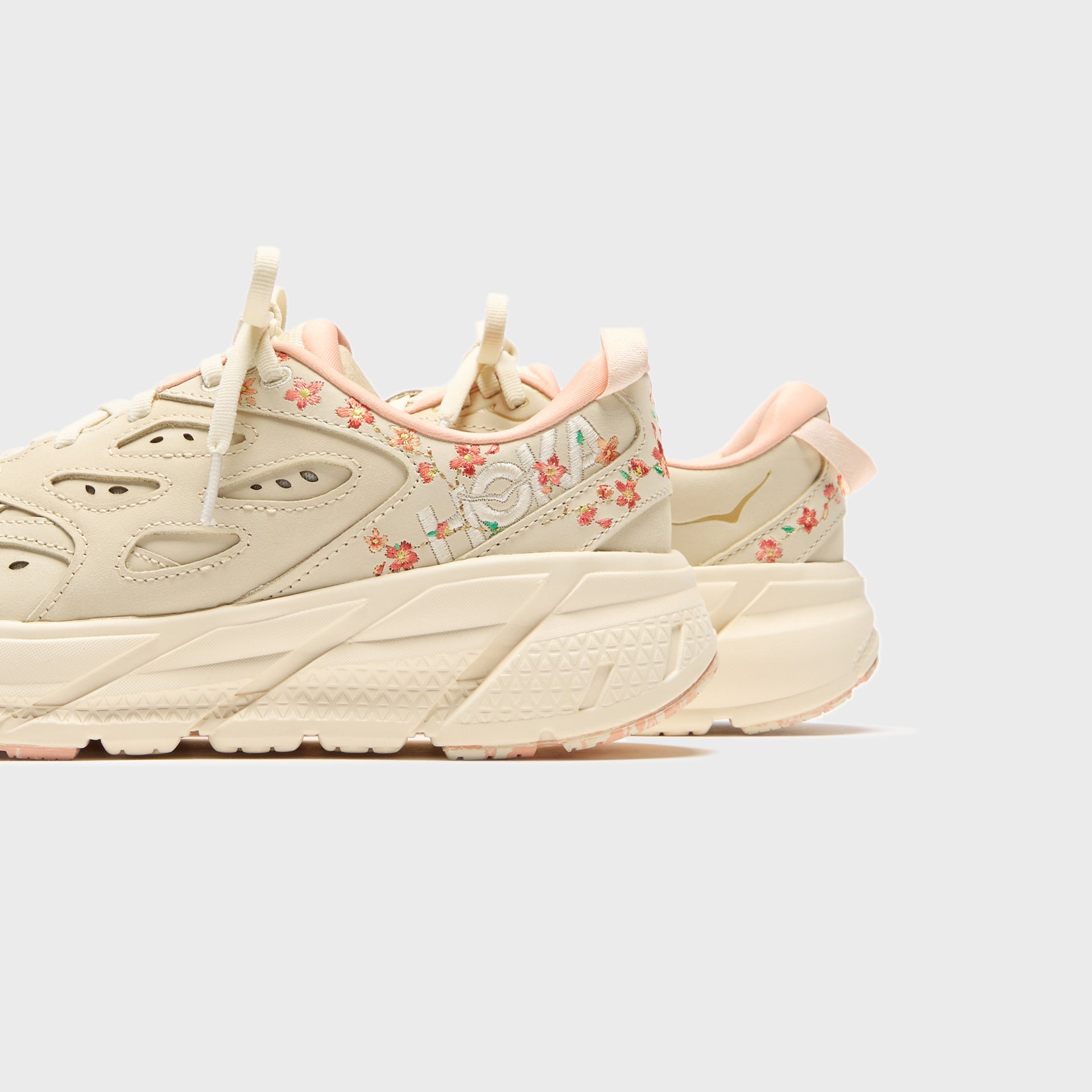 HOKA Vibrant Bloom Clifton L - Vanilla / Dry Clay