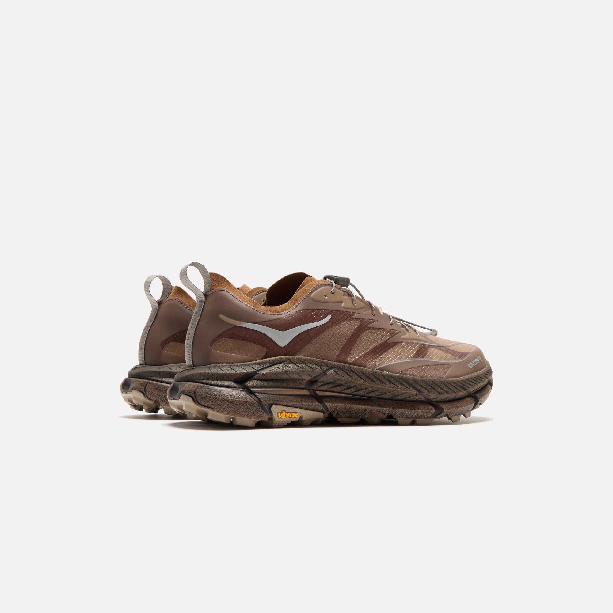 【T.W.C】 HOKA SATISFY MAFATE SPEED 4 HOKA x Satisfy Mafate Speed 4 - Rubber – Kith