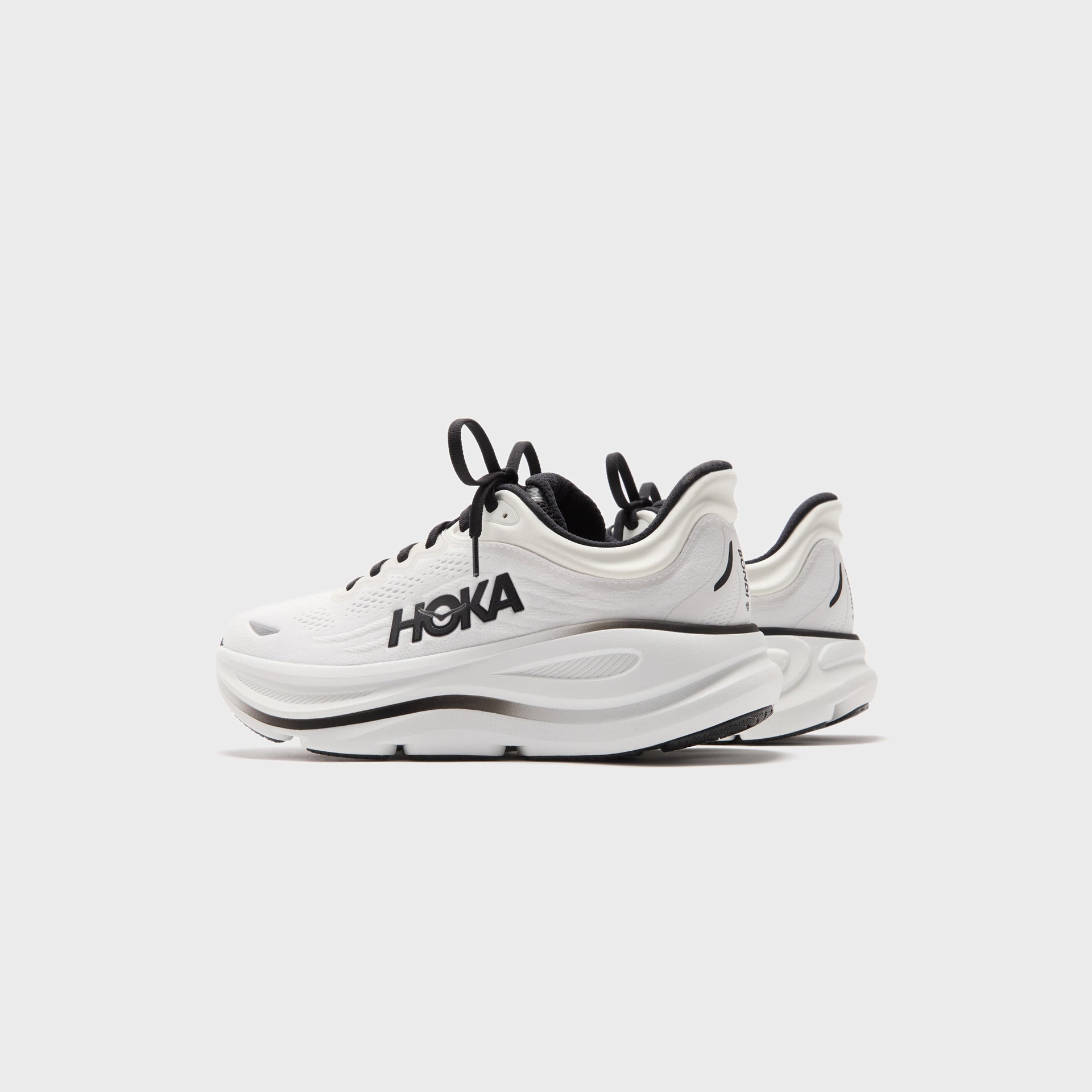 HOKA Bondi 9 - White / Black