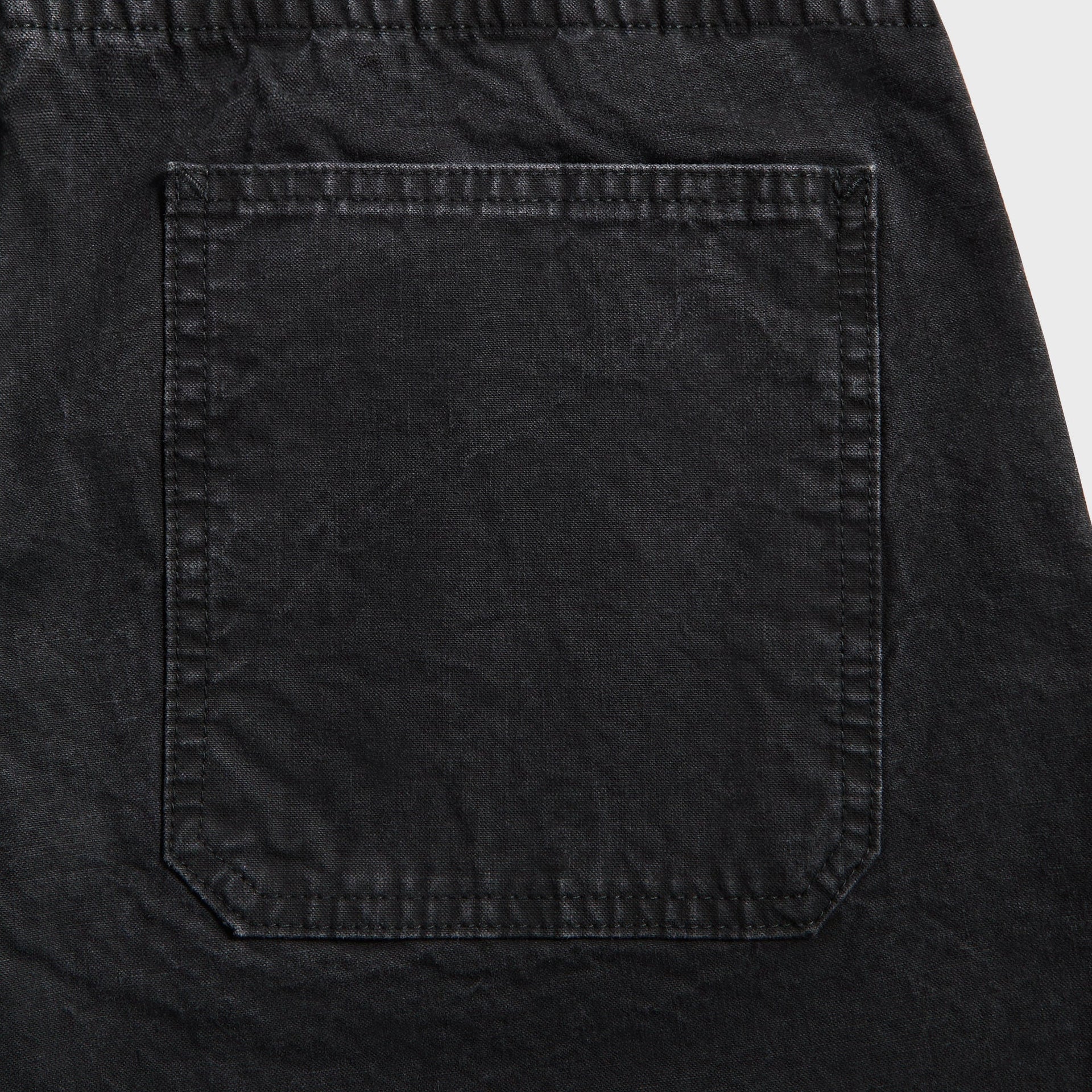 CDG Homme Cotton Oxford Wide Pants - Black