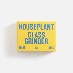 Houseplant Glass Grinder - Green