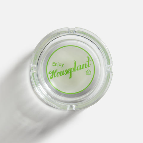Houseplant Glass Ashtray - Green
