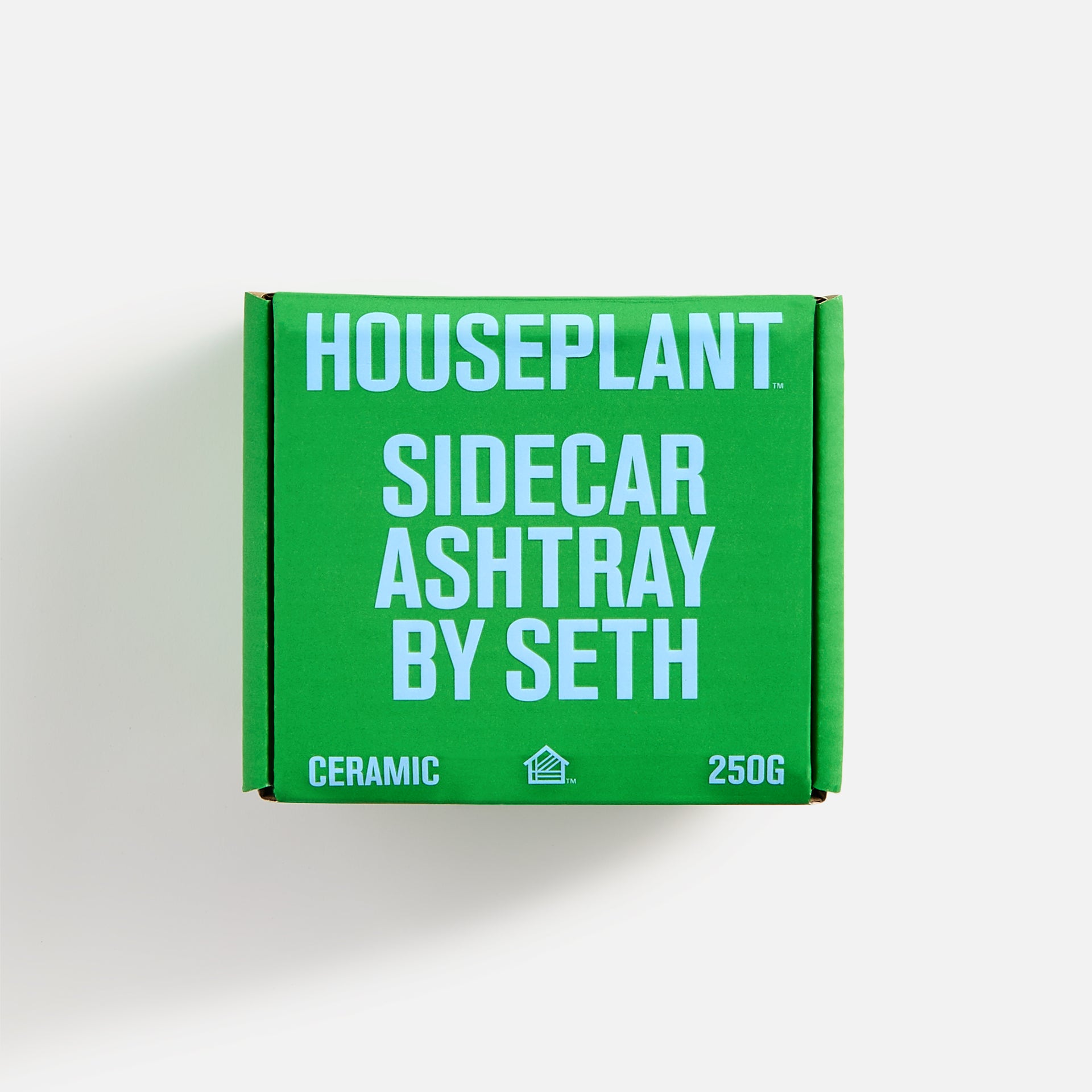 Houseplant Sidecar Ashtray - Blue