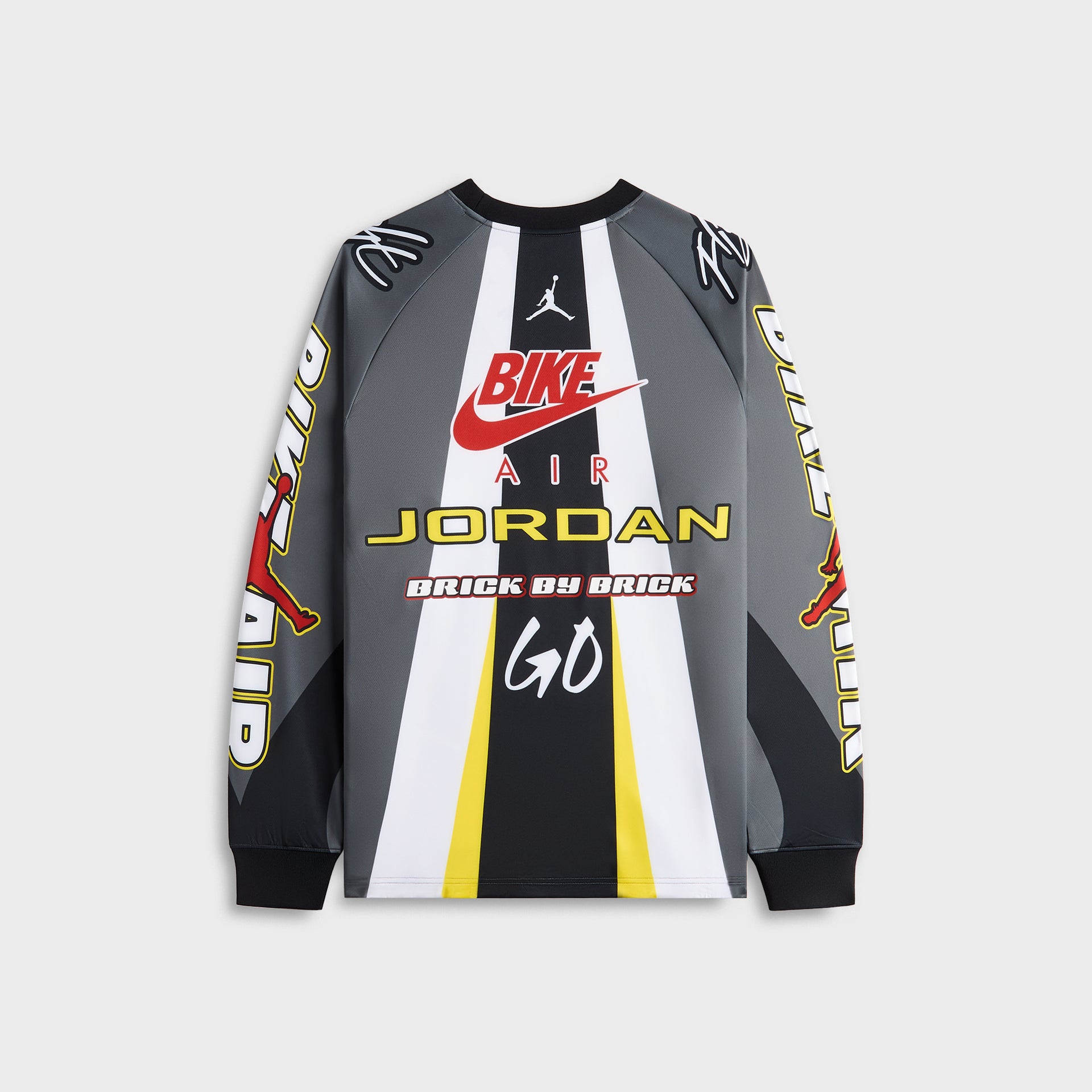 Jordan x Nigel Sylvester Bike Air Jersey - Iron Grey / Black / Cinnabar
