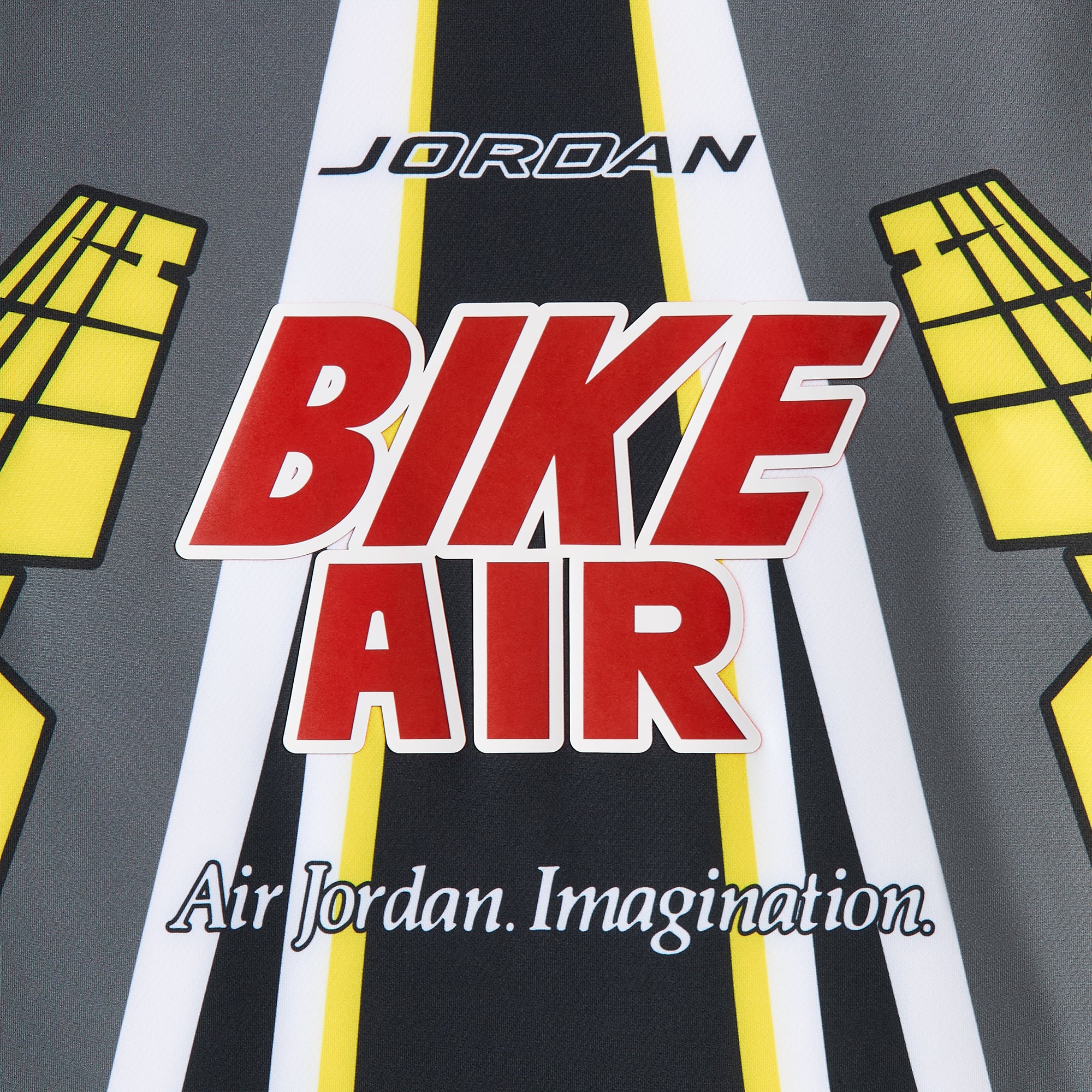 Jordan x Nigel Sylvester Bike Air Jersey - Iron Grey / Black