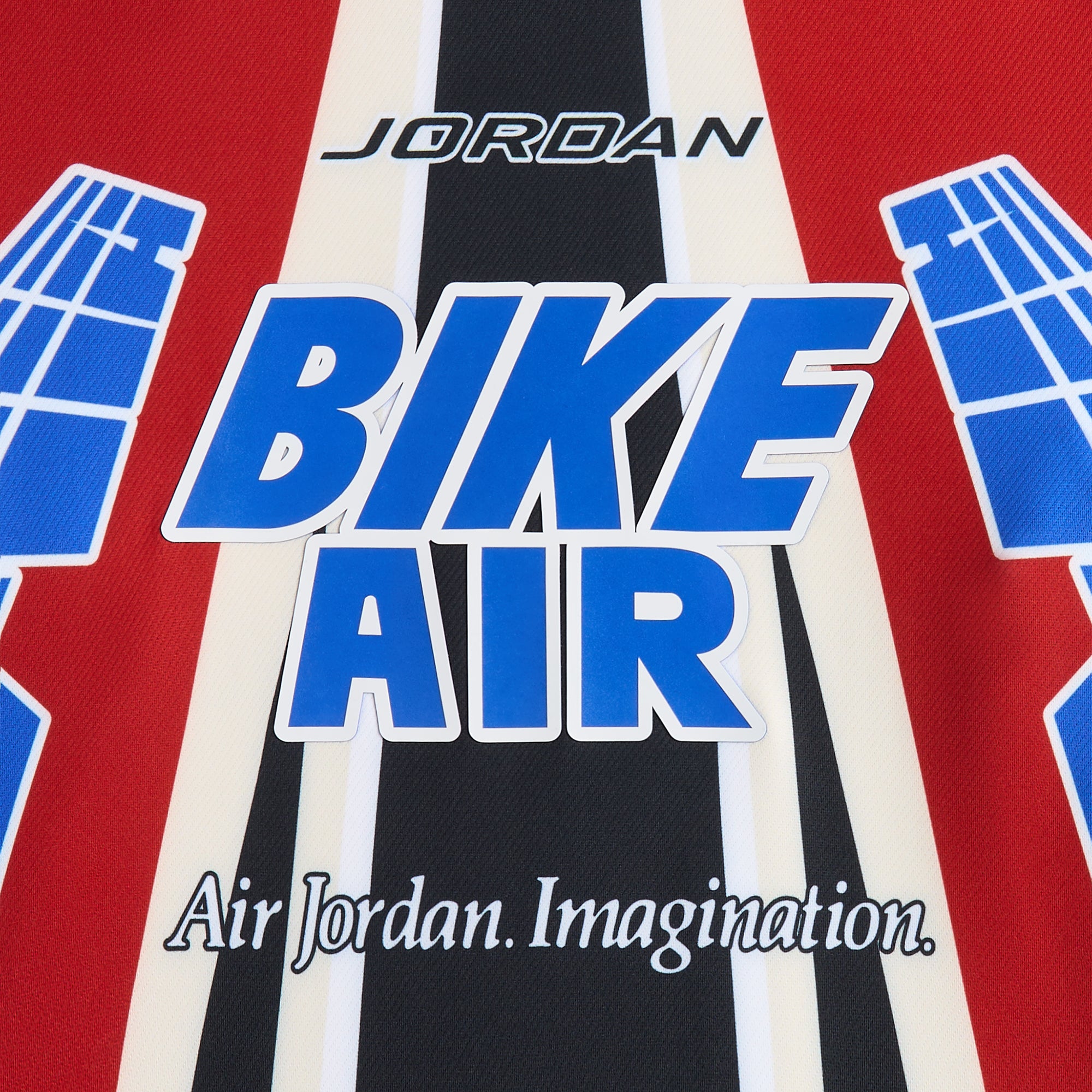 Jordan x Nigel Sylvester Bike Air Jersey - Cinnabar / Black