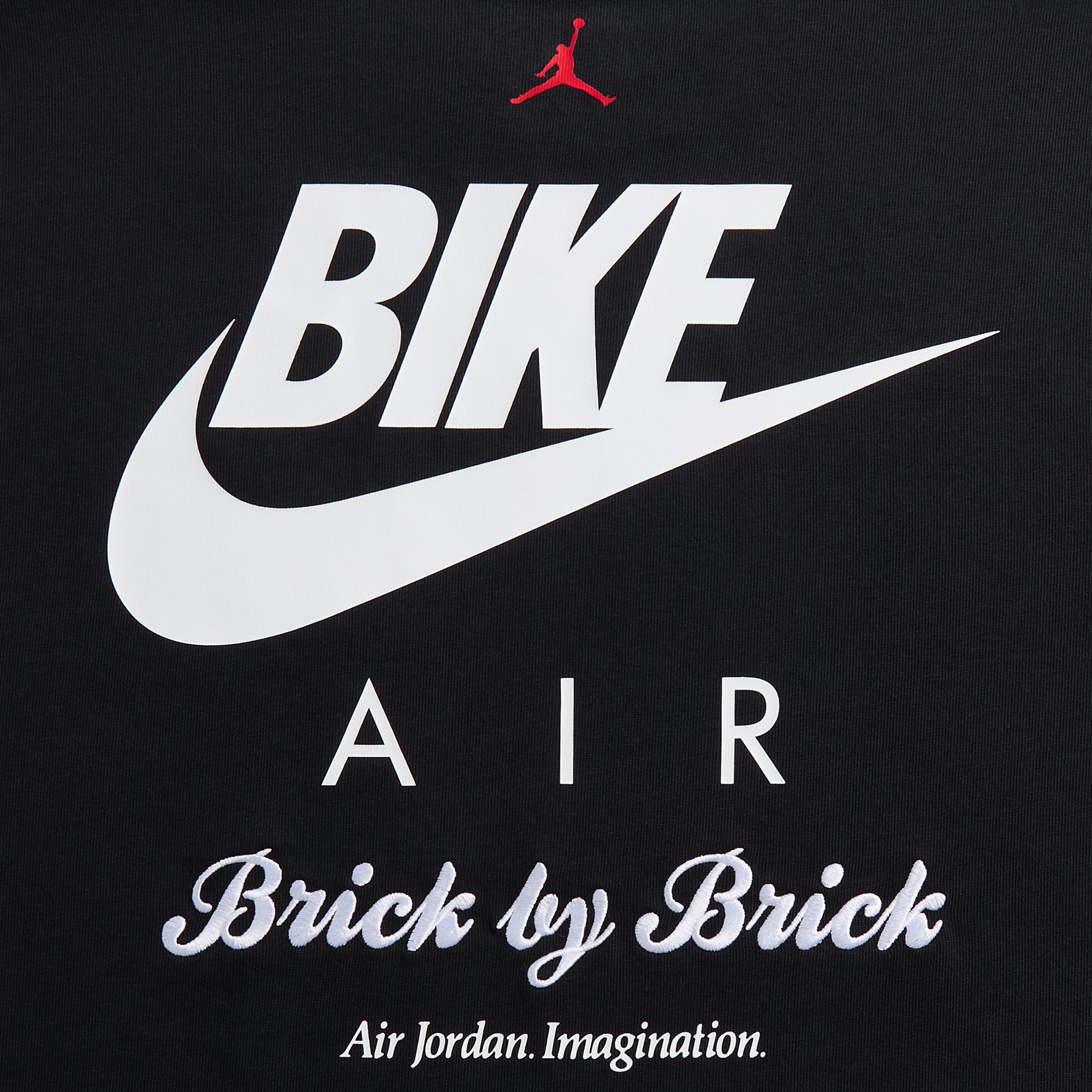 Jordan x Nigel Sylvester Bike Air Tee - Cinnabar / Black