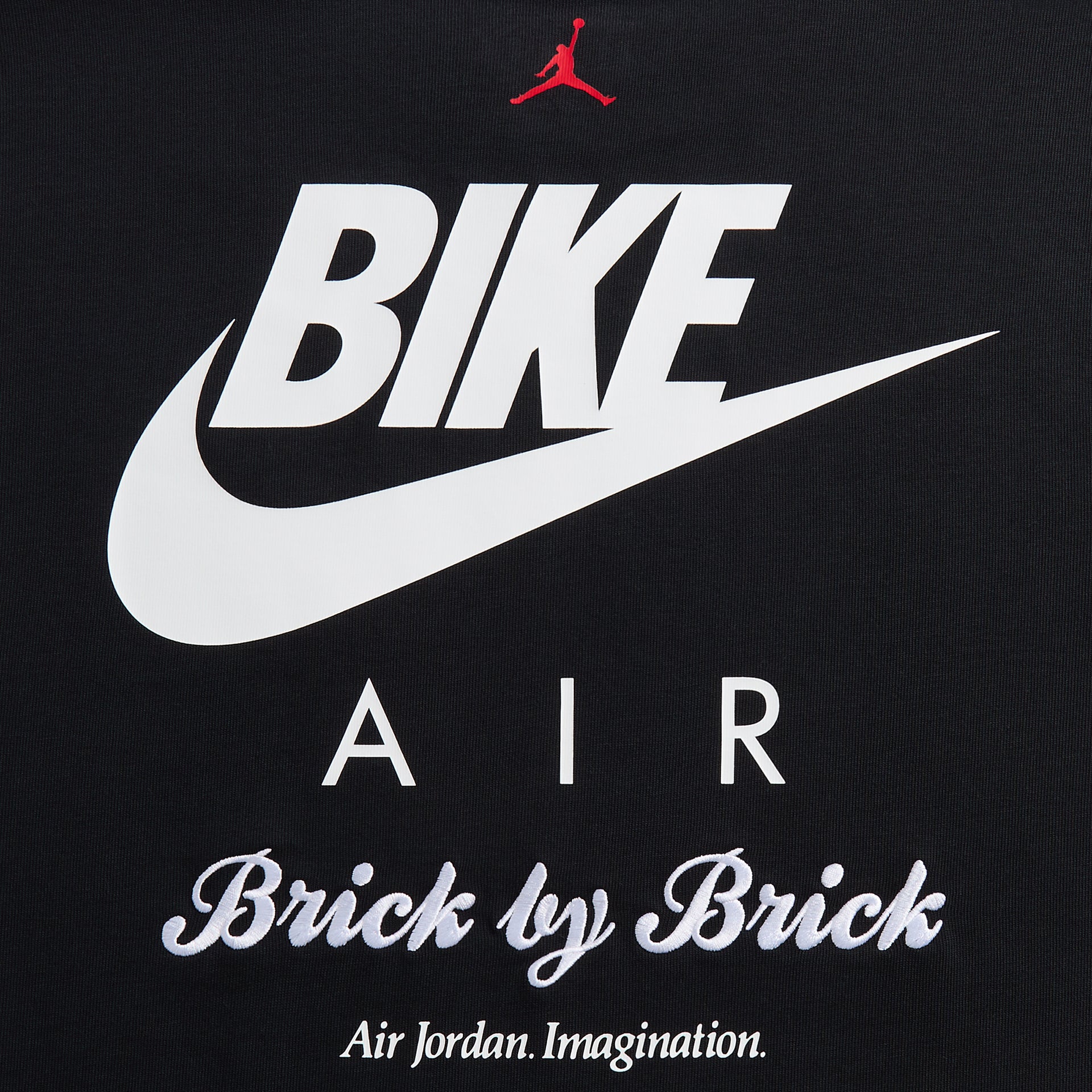 Jordan x Nigel Sylvester Bike Air Tee Cinnabar Black Lyon