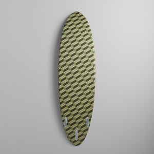 Kith for Haydenshapes Deco New Wave Surfboard - Verdant