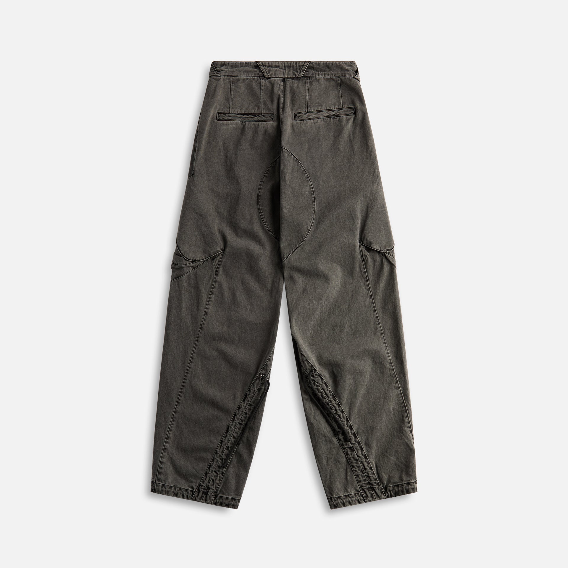 Hyein Seo Dyed Cargo Pant - Dark Grey