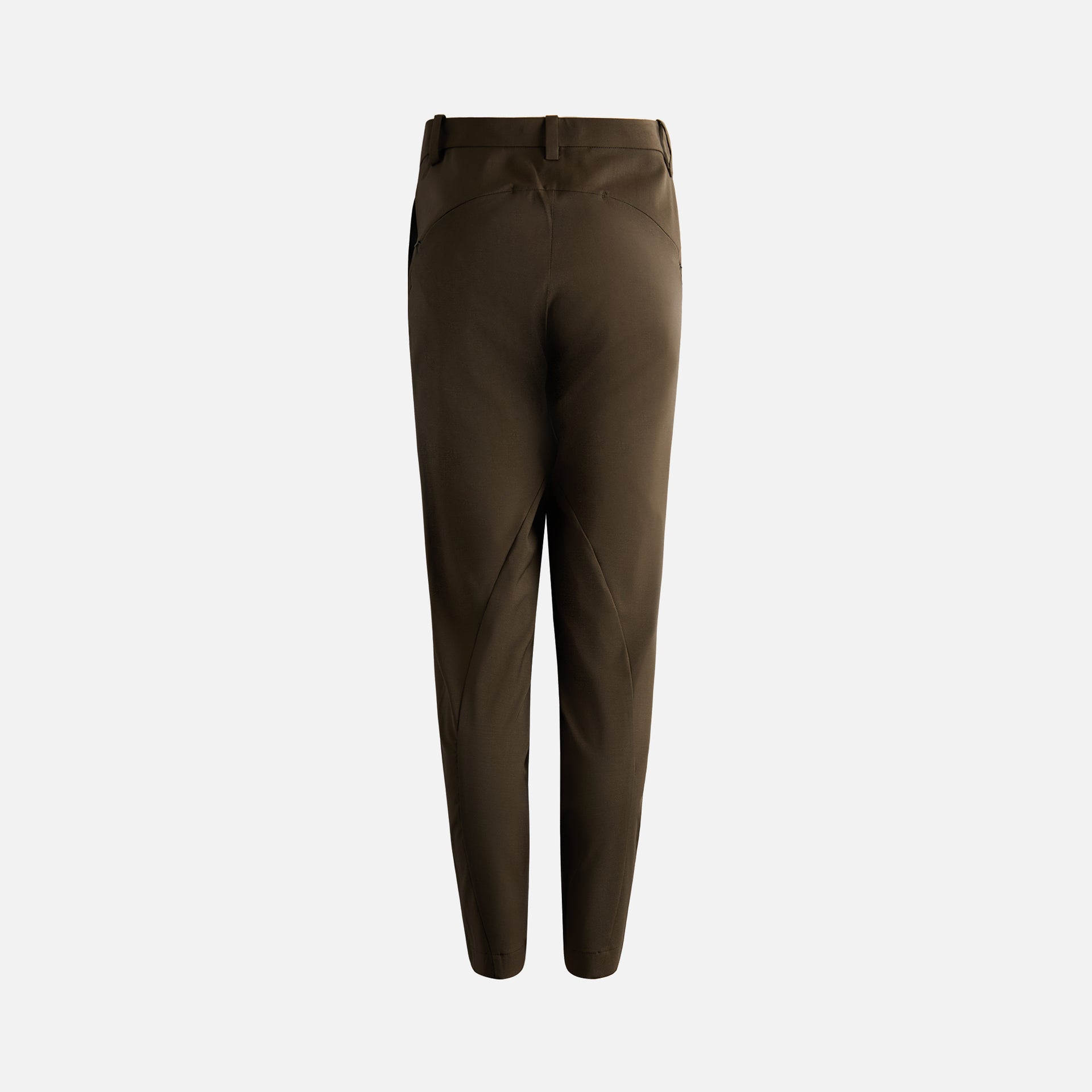 Hyein Seo Bent Trouser - Khaki Brown