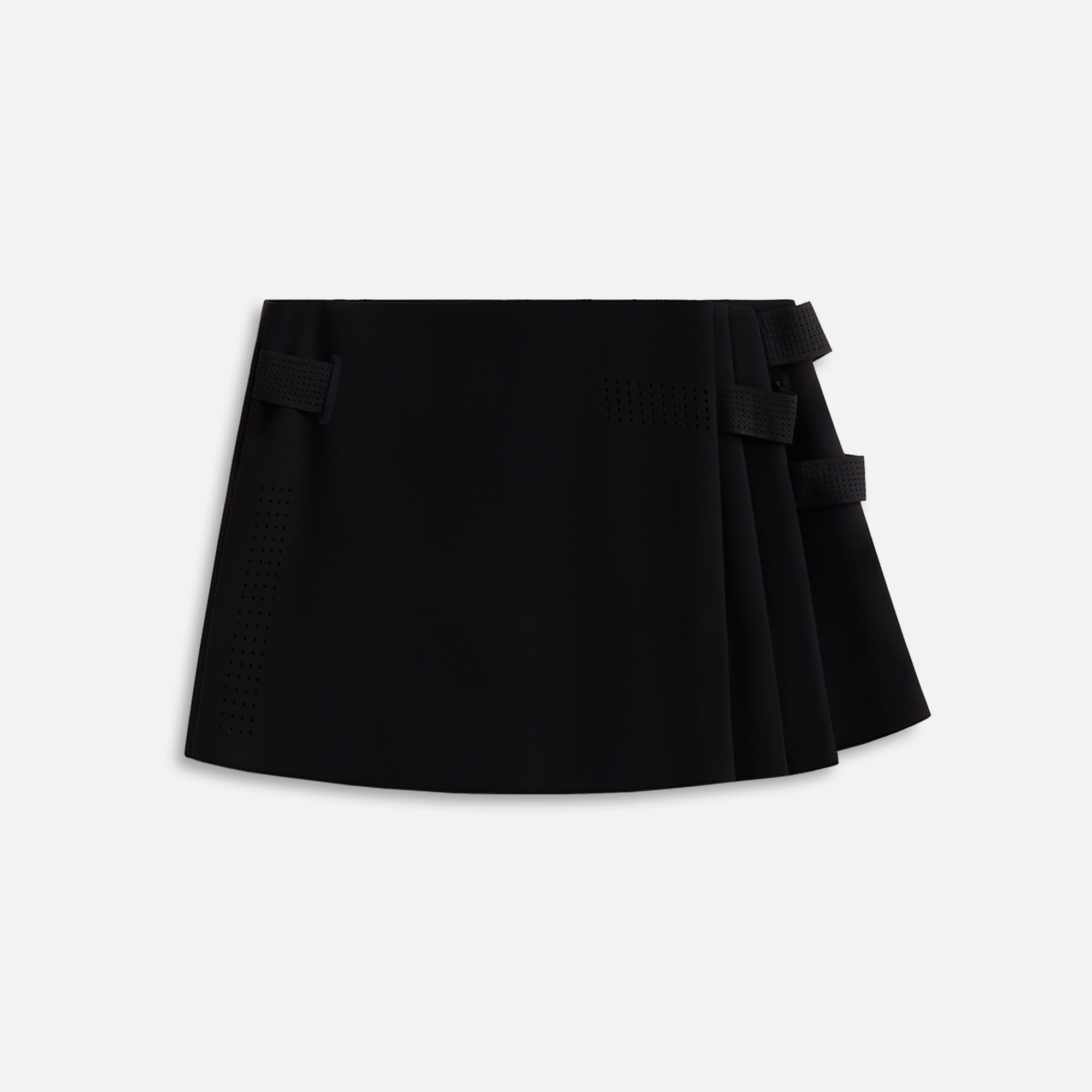 Hyein Seo Pleated Wrap Skirt Black Kith