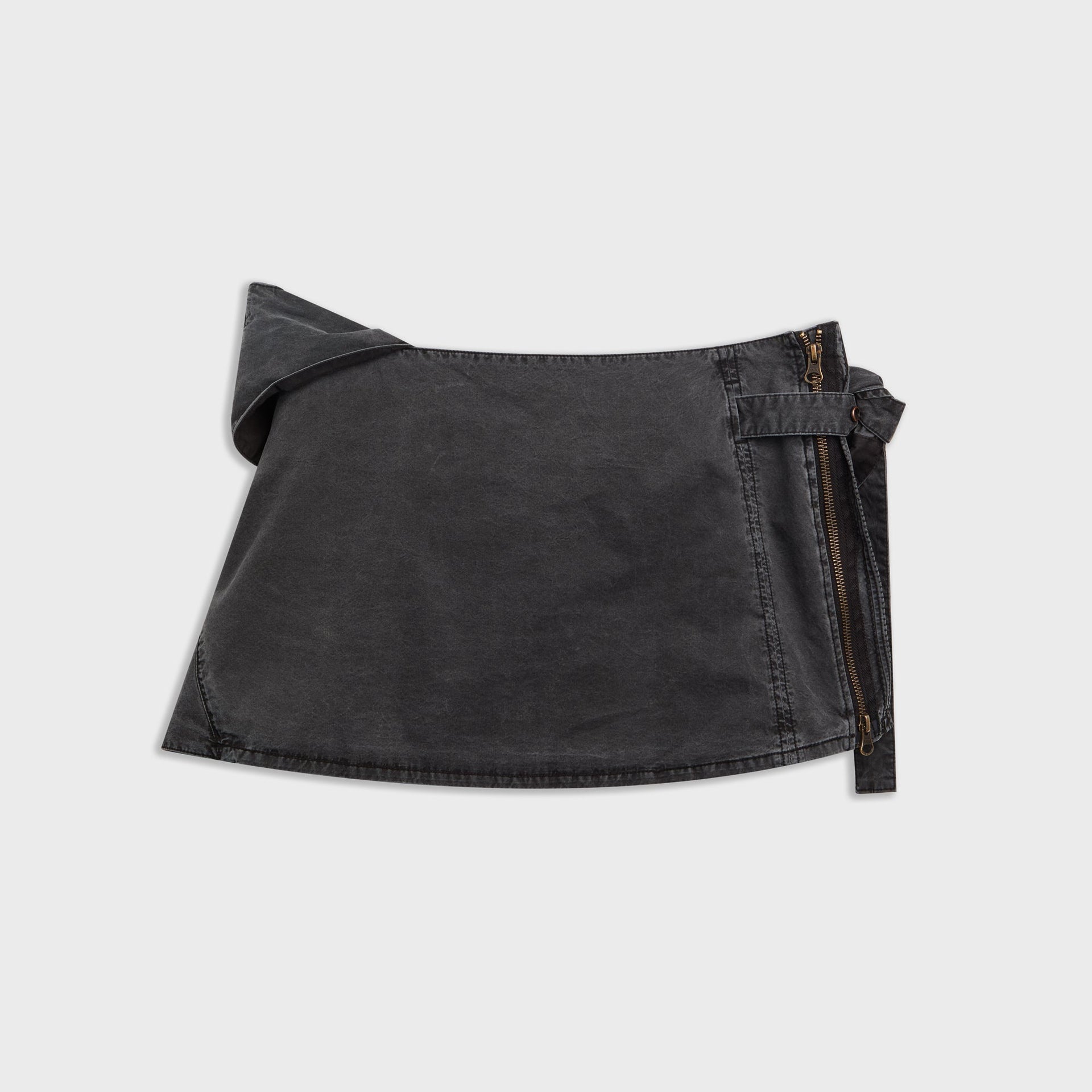 Hyein Seo Knotted Mini Skirt - Black