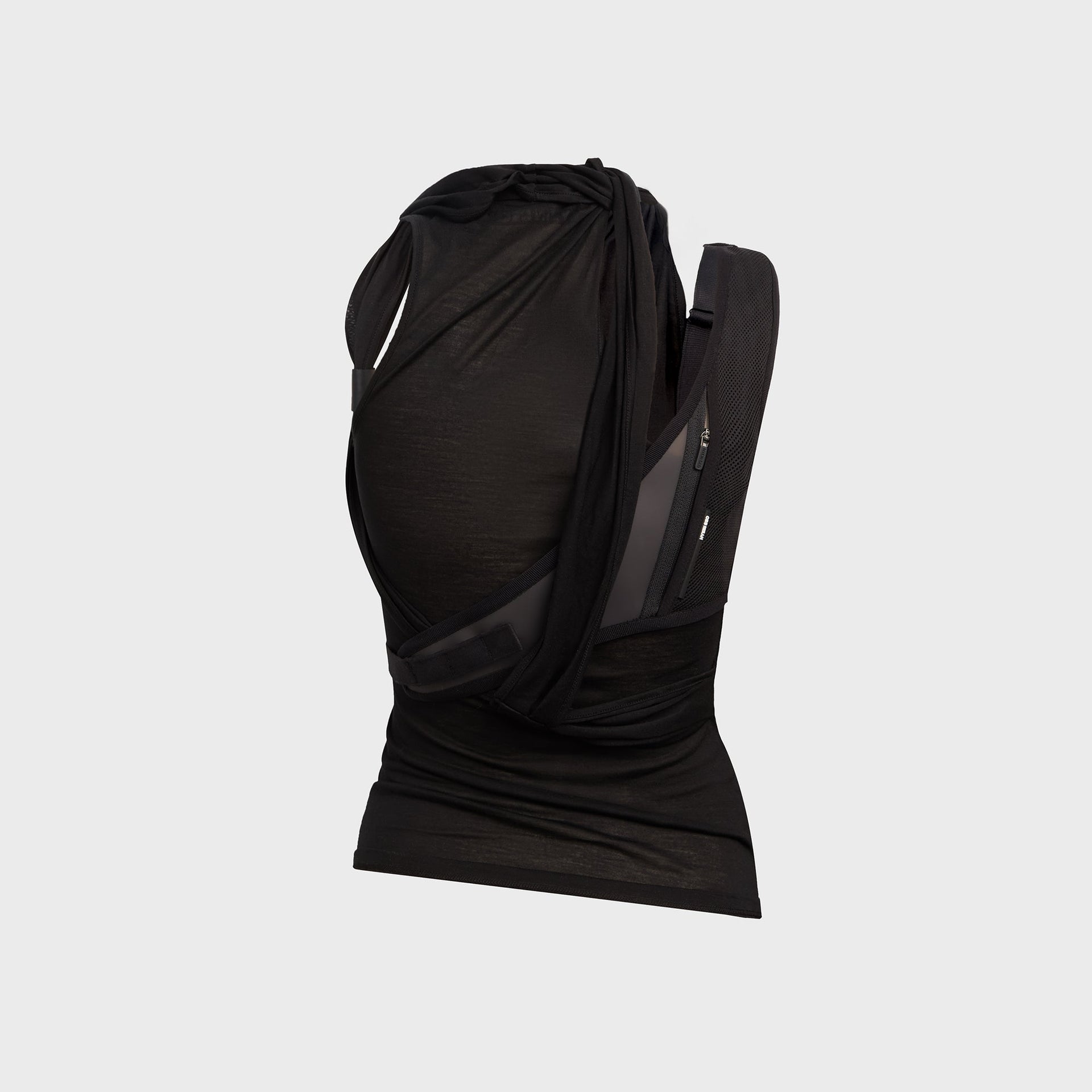 Hyein Seo Sleeveless Knot Top - Moss Black