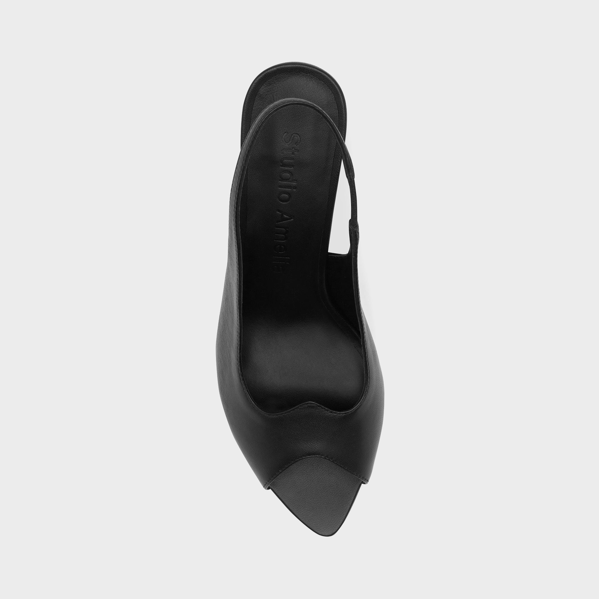 Studio Amelia Helix 90 Slingback - Black – Kith