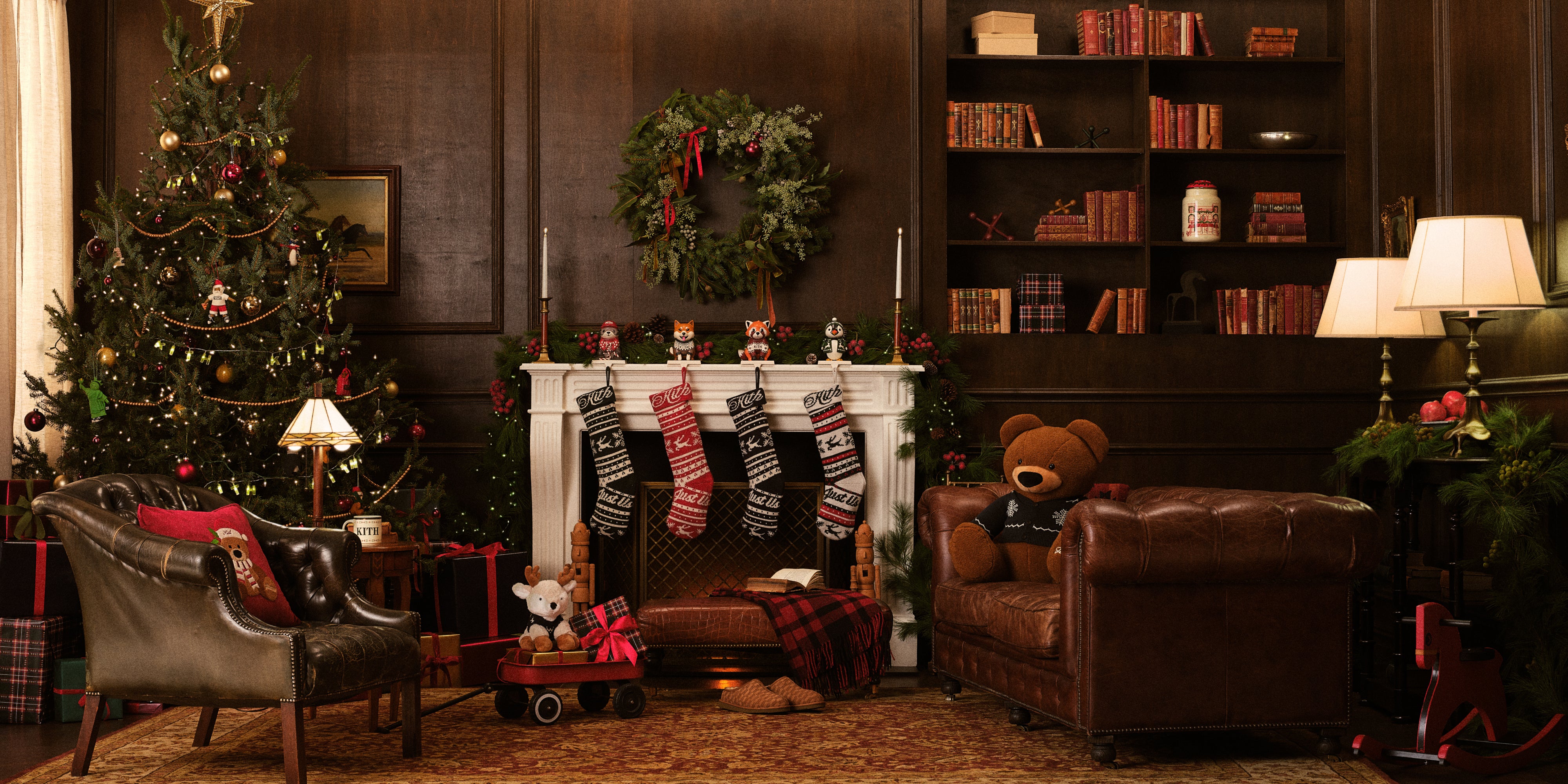 Palm Angels Bear Snow Globe - Black – Kith