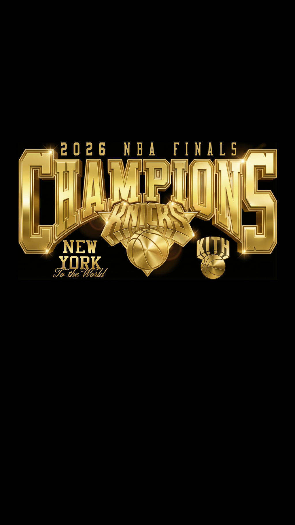 Kith for the New York Knicks 2026 Champions