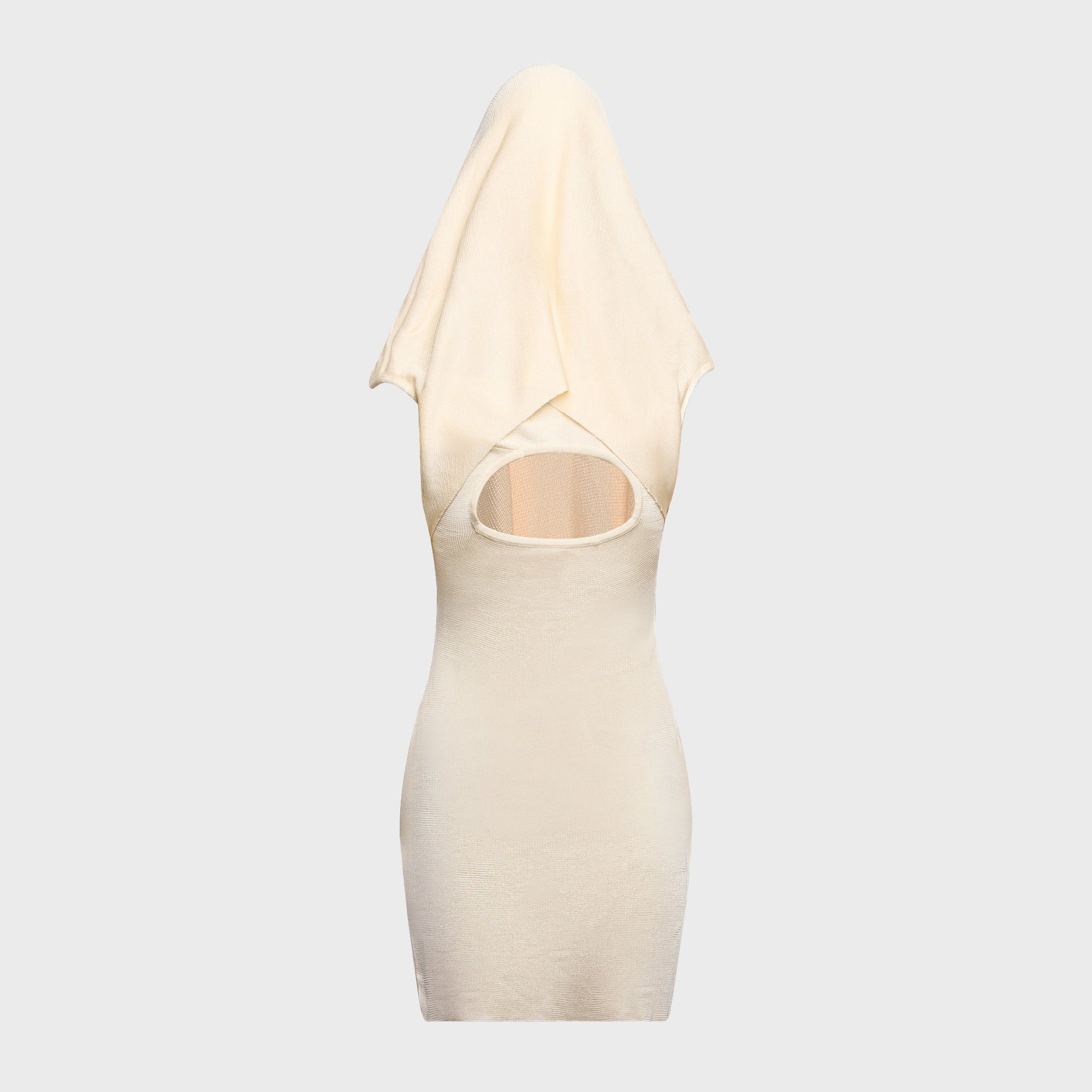 Isa Boulder Lowhood Mini Dress - Ivory