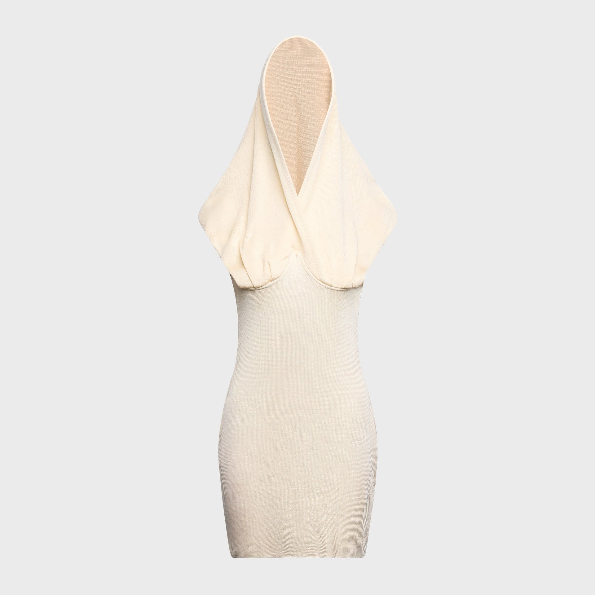 Isa Boulder Lowhood Mini Dress - Ivory L Isa Boulder Lowhood Mini Dress - Ivory L