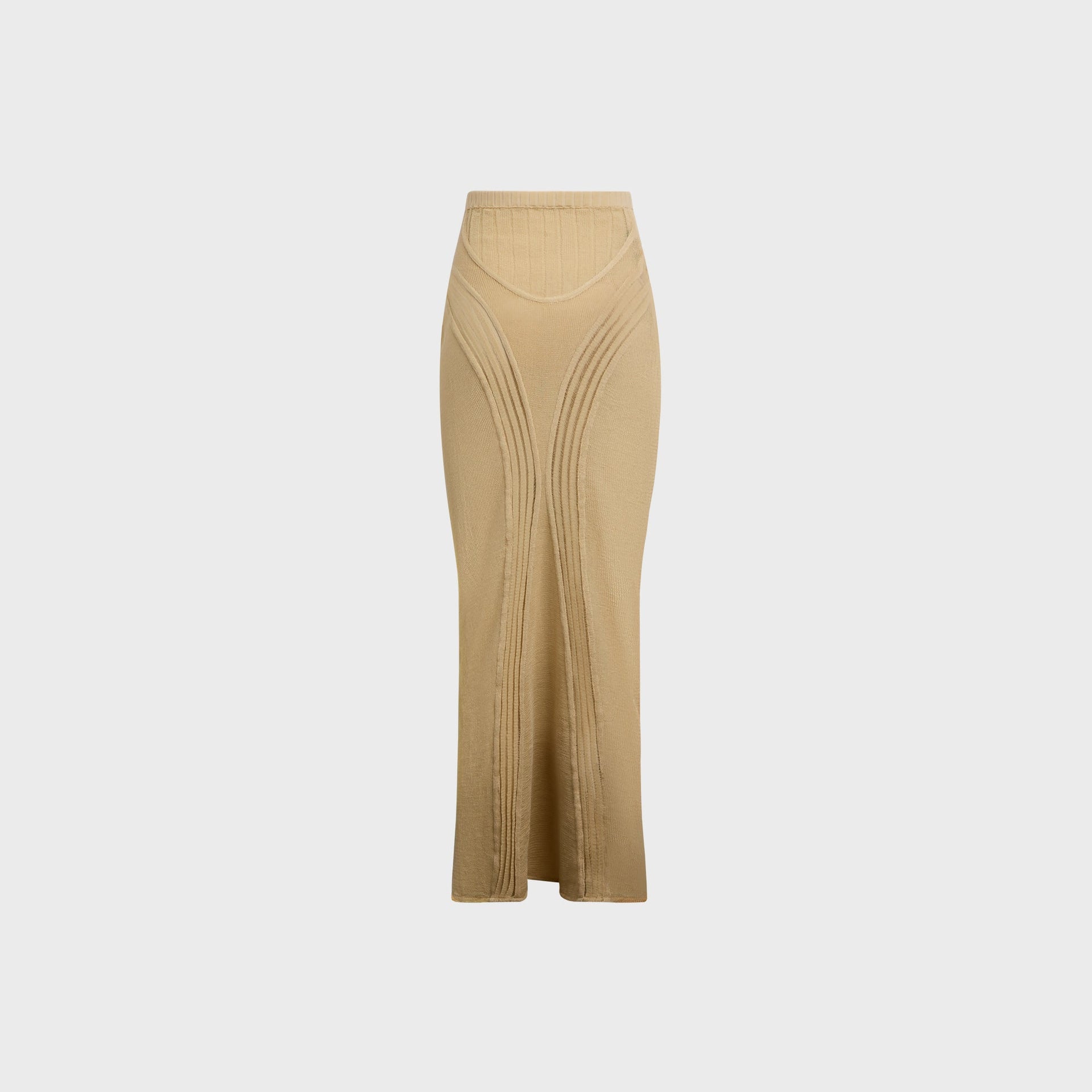 Isa Boulder Rider Maxi Skirt in Beige