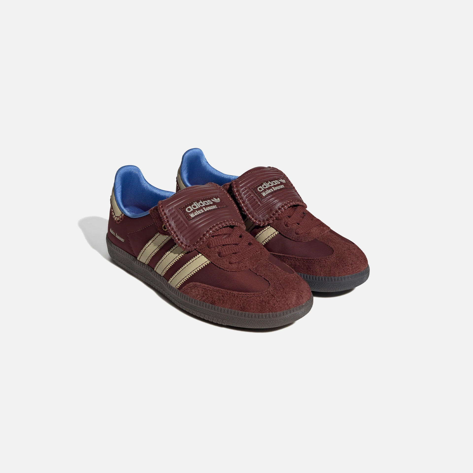 adidas x Wales Bonner Samba - Fox Brown / Sandy Beige / Lucky Blue