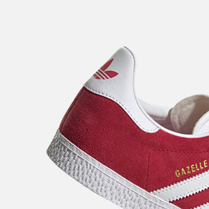 adidas GS Gazelle - Better Scarlet / Footwear White / Gold Metallic