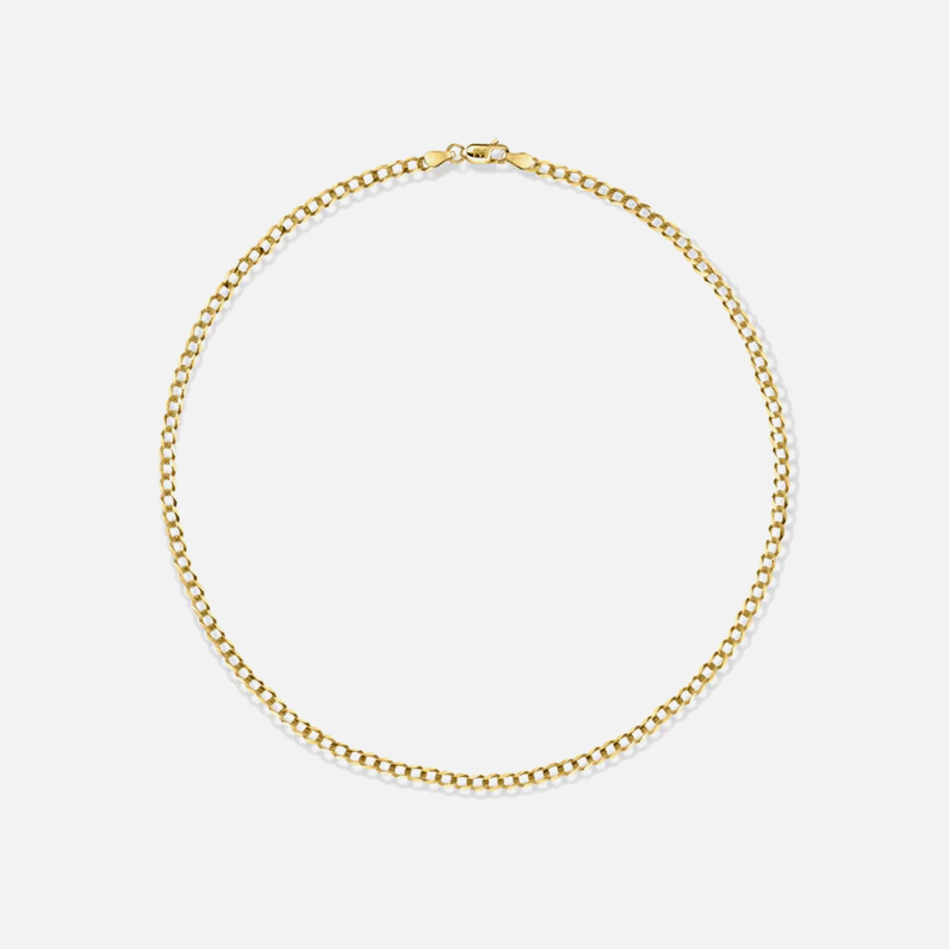 Isa Grutman Cuban Chain Necklace - Yellow Gold