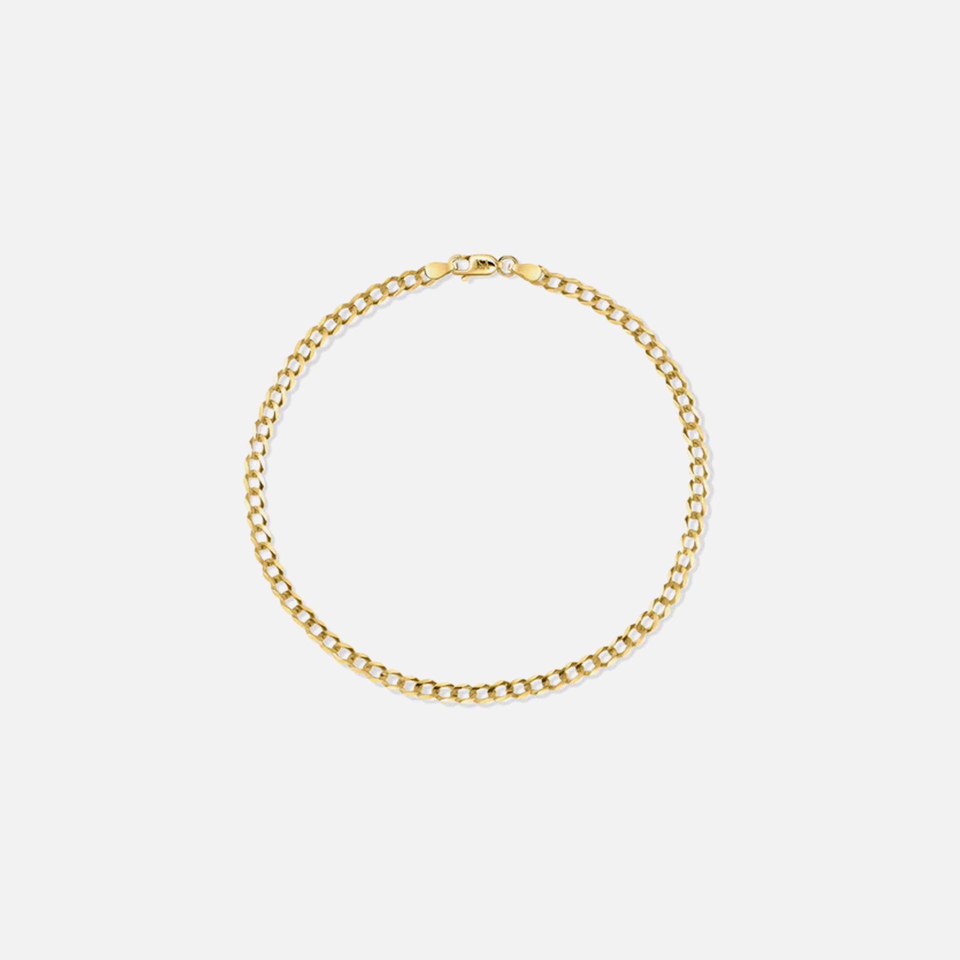 Isa Grutman Cuban Chain Bracelet - Yellow Gold