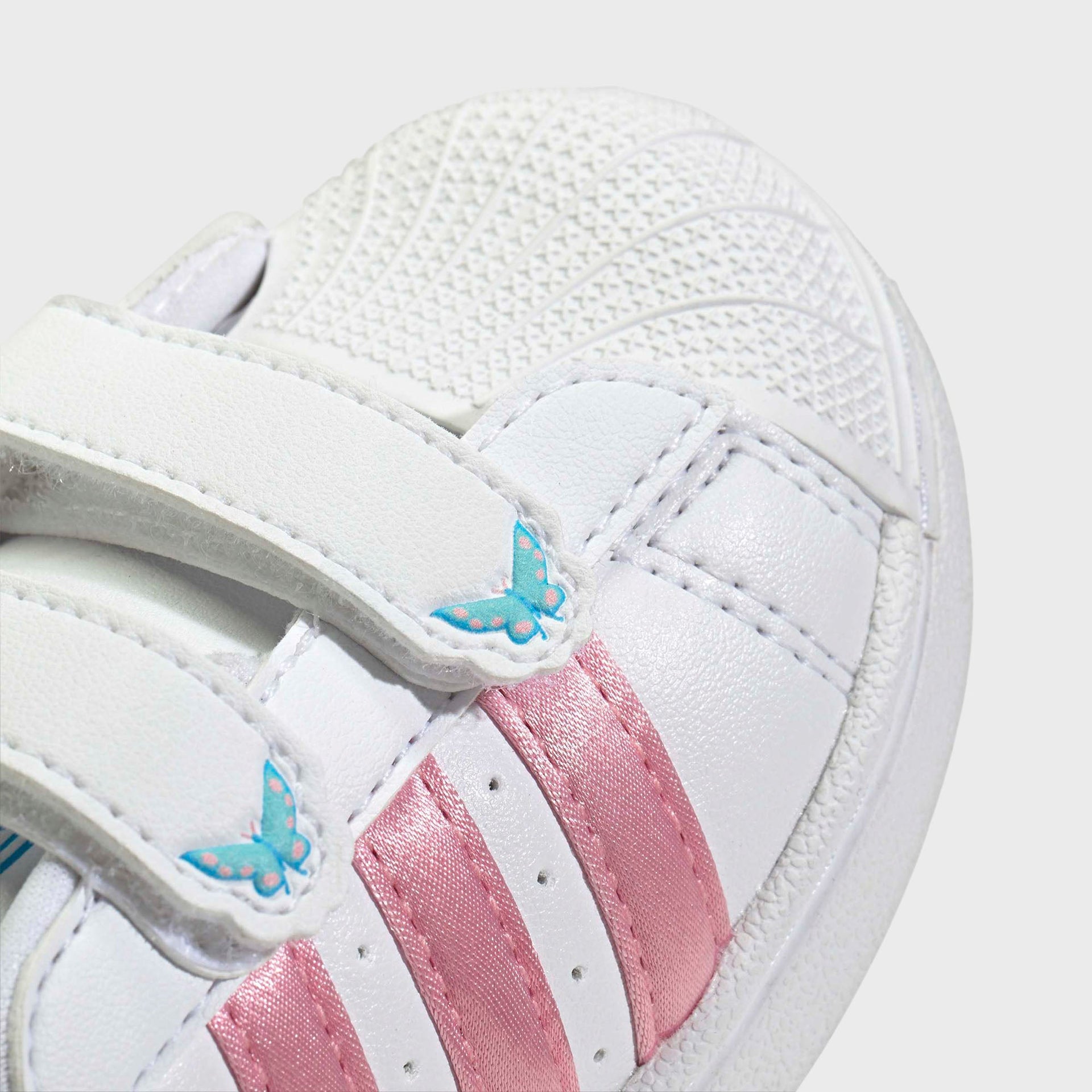 adidas x Disney TD Superstar II - Cloud White / Light Pink / Lucid Aquamarine