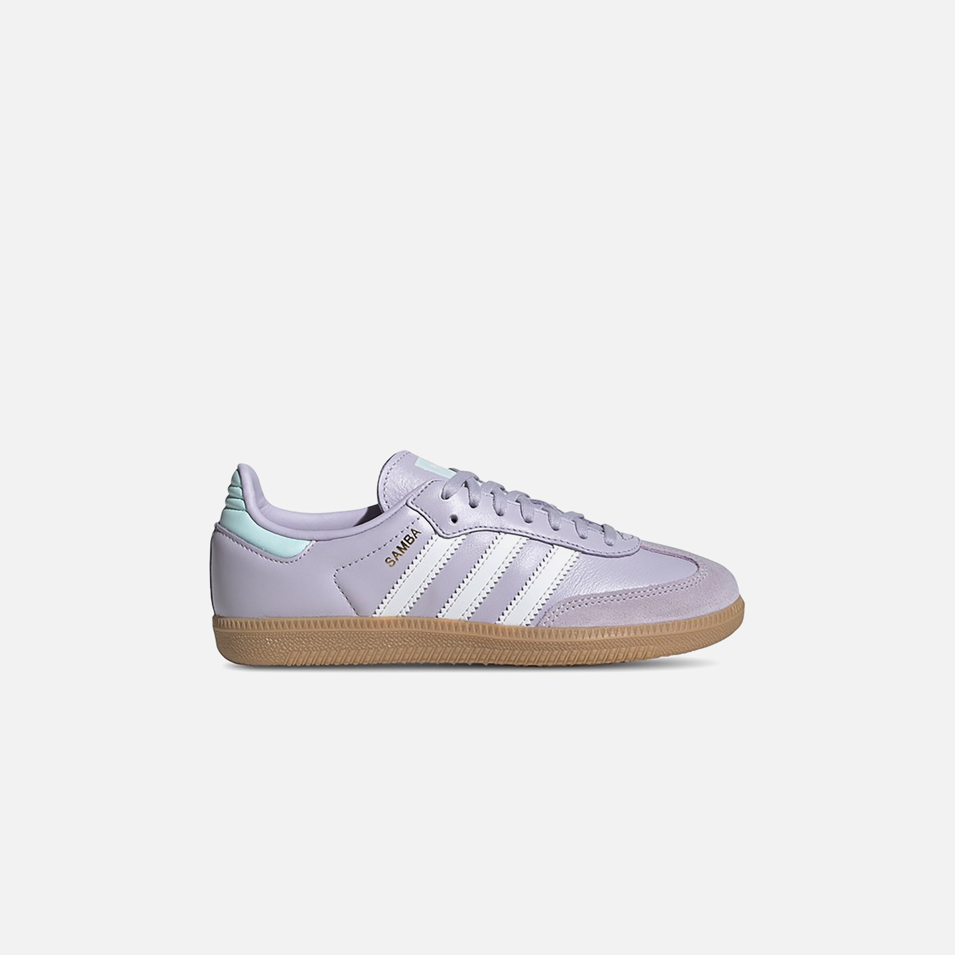 adidas GS Samba OG - Silver Dawn / Crystal White / Semi Flash Aqua Kith adidas GS Samba OG - Silver Dawn / Crystal White / Semi Flash Aqua Kith