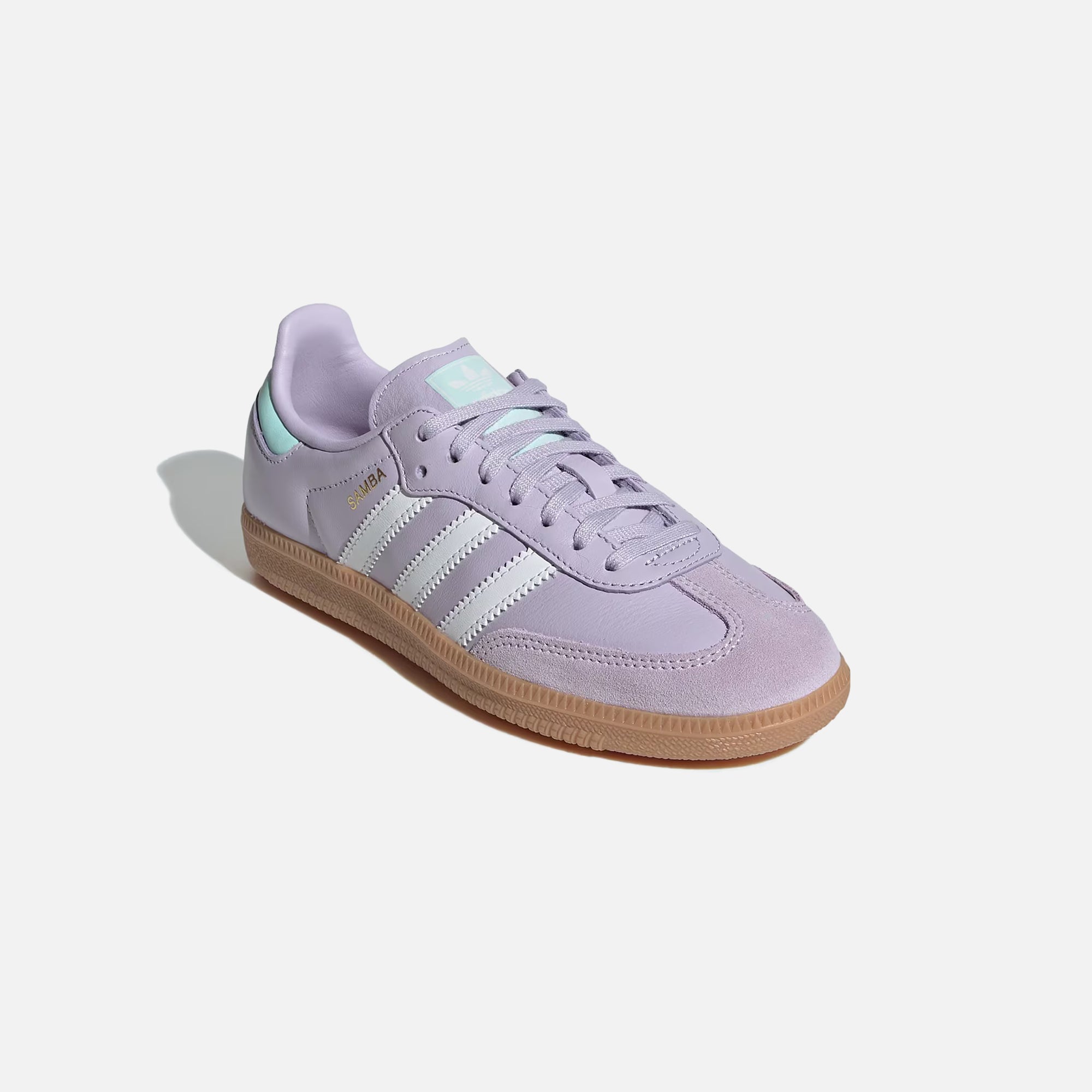 adidas GS Samba OG - Silver Dawn / Crystal White / Semi Flash Aqua