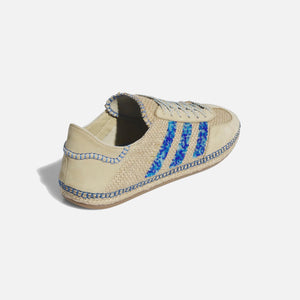 adidas x CLOT Gazelle By Edison Chen - Linen Khaki / Light Blue / Bluebird